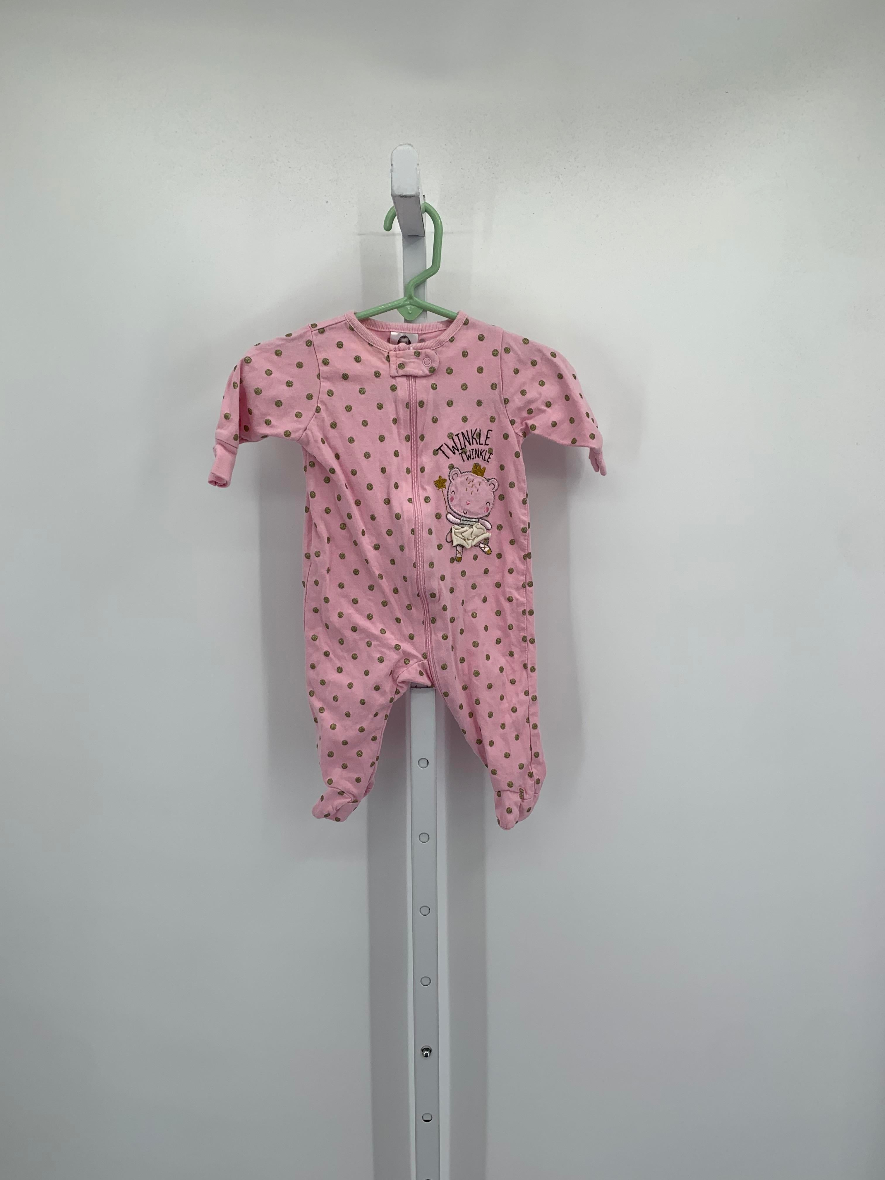 Gerber Size 0-3 months Girls Long Slv. Romper