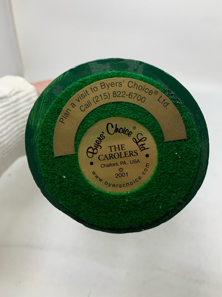 VTG MAN GOLFER W/ GOLF BAG & 3 CLUBS 2001.