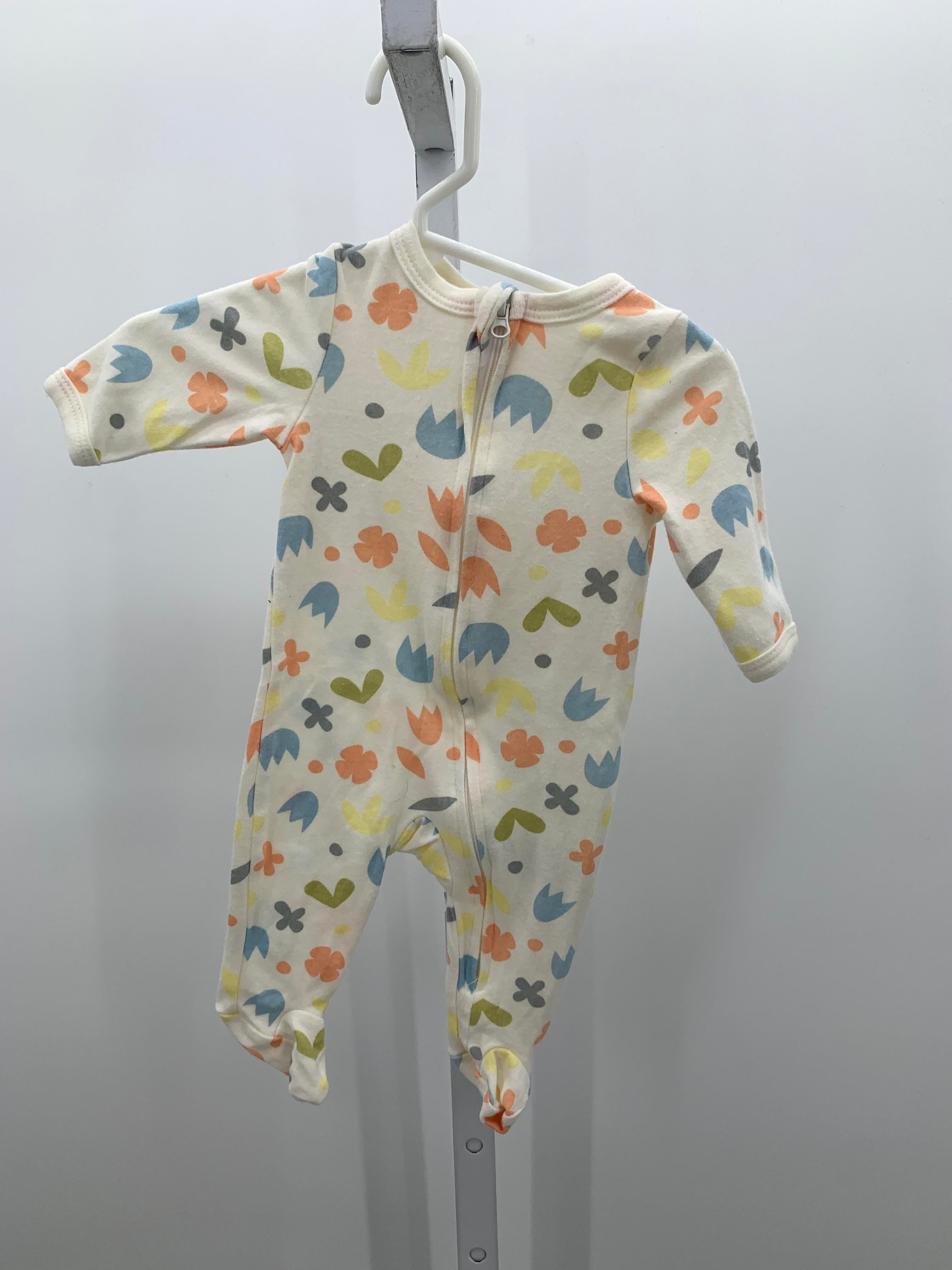 Sterling Baby Size Newborn Girls Long Slv. Romper