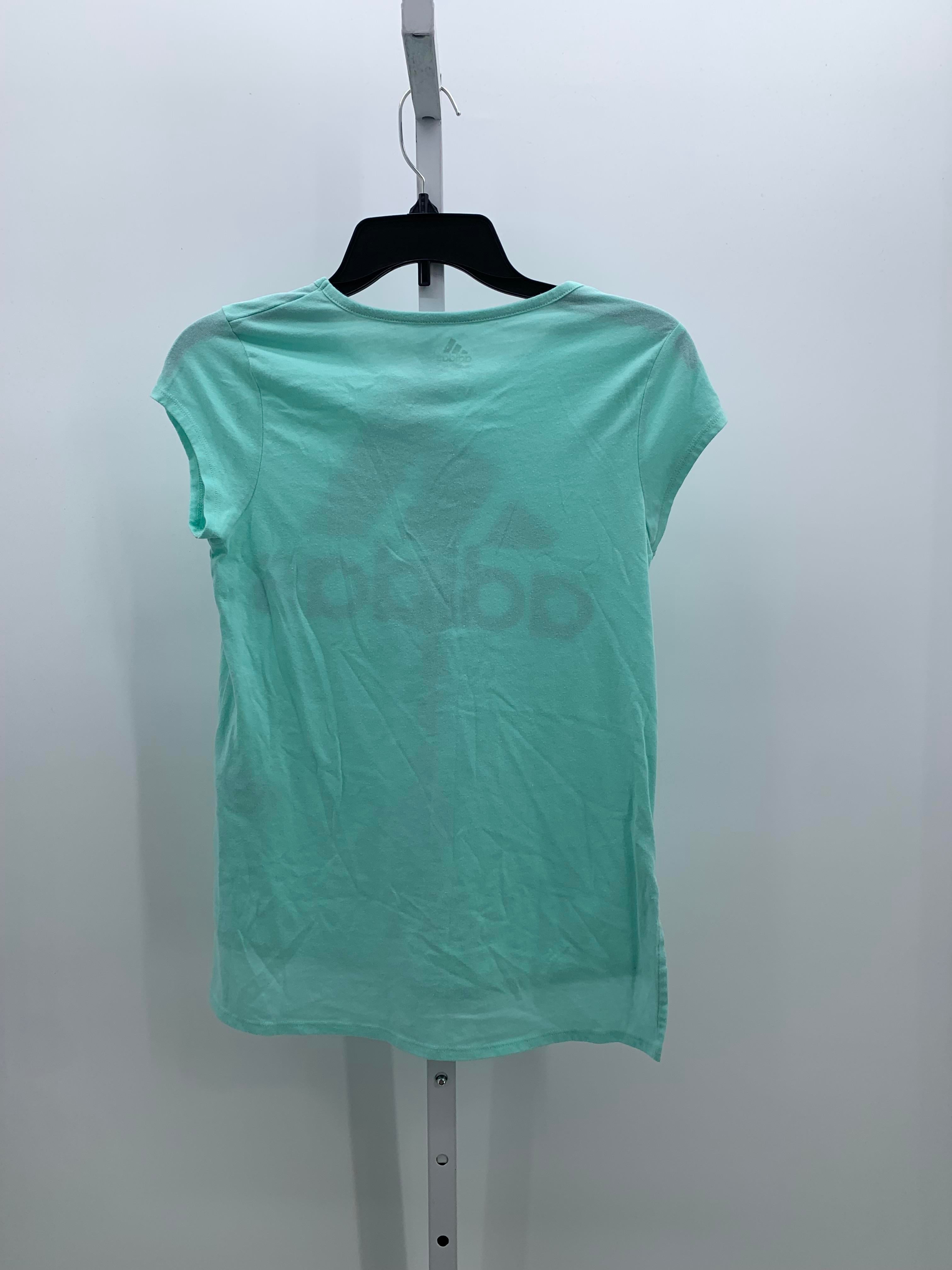 Adidas Size 16 Girls Short Sleeve Shirt