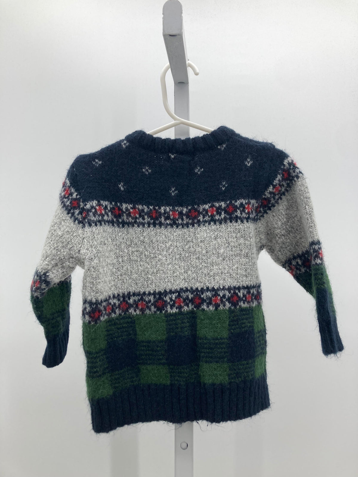 FUZZY SWEATER REINDEER