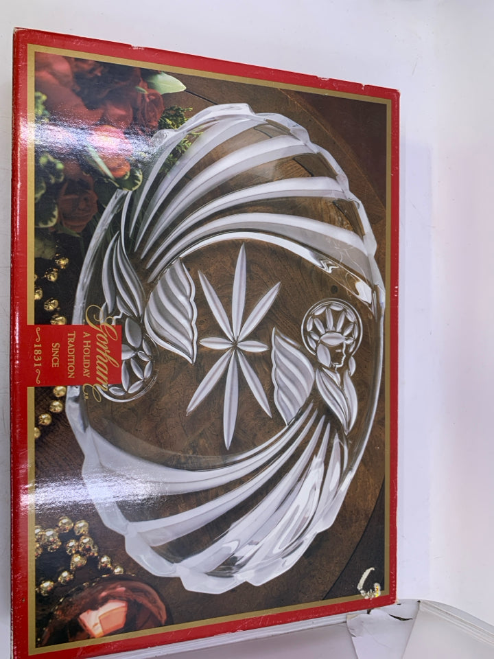 GORHAM ANGELS OF PEACE OVAL SERVER.