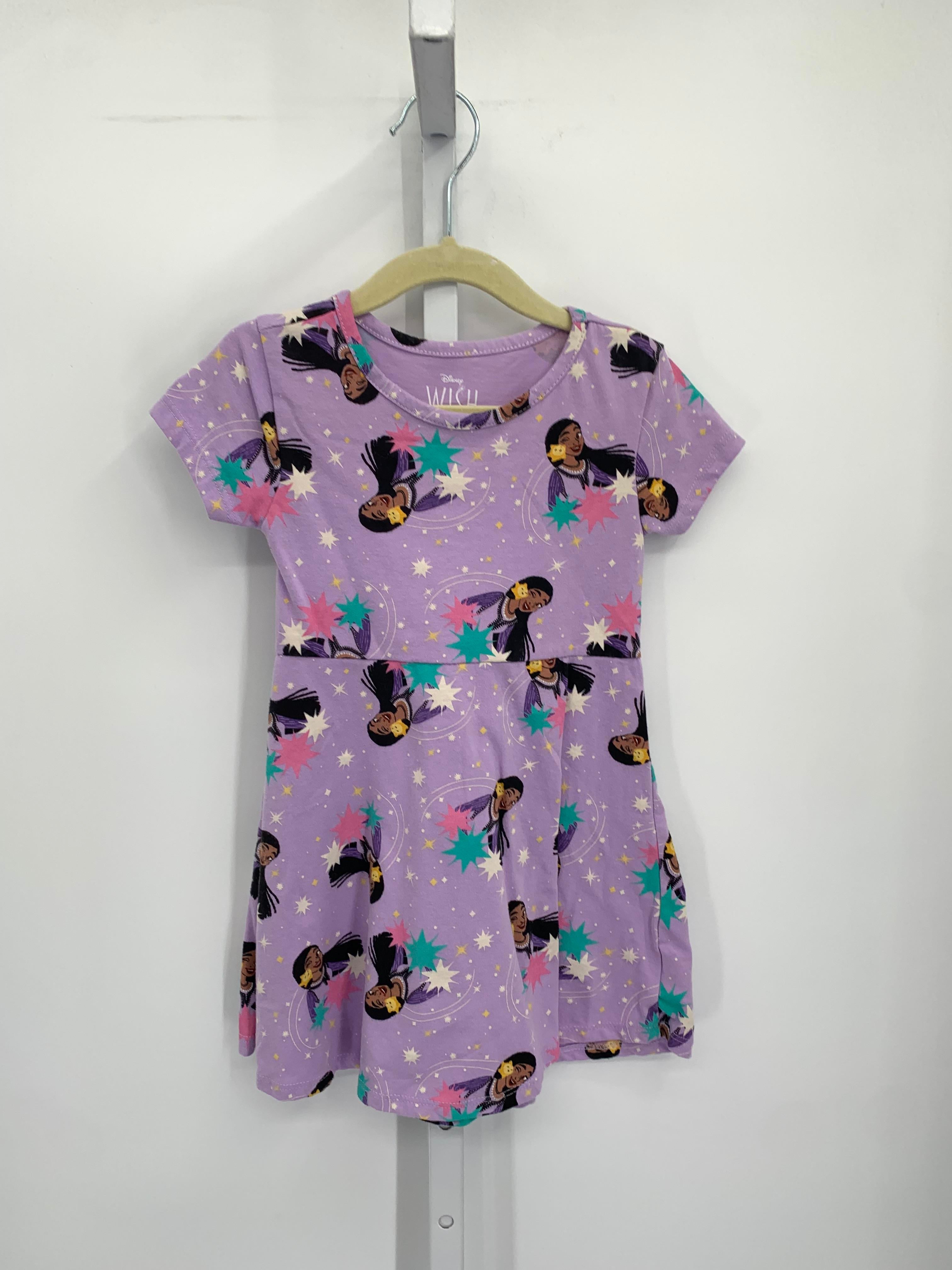 Disney Size 4T Girls Short Sleeve Dress