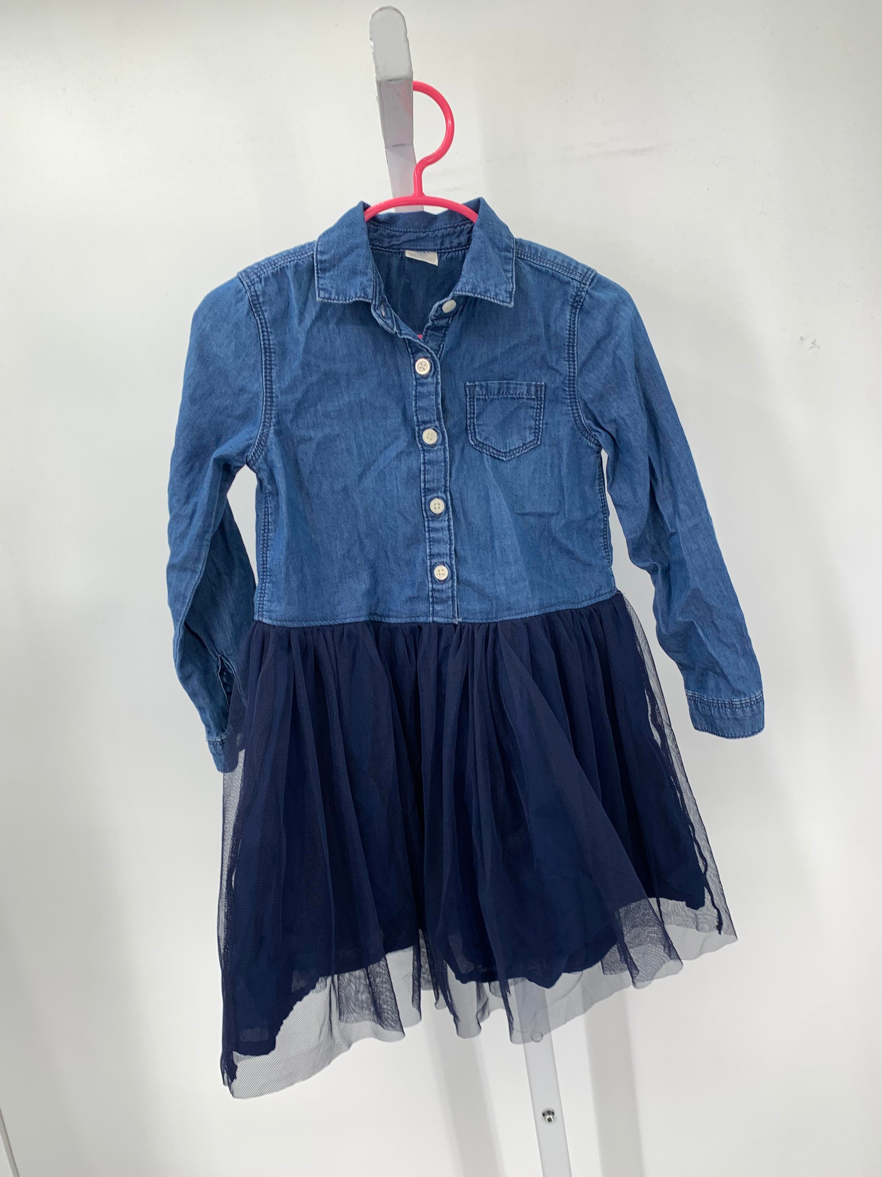 Osh Kosh Size 4T Girls Long Sleeve Dress