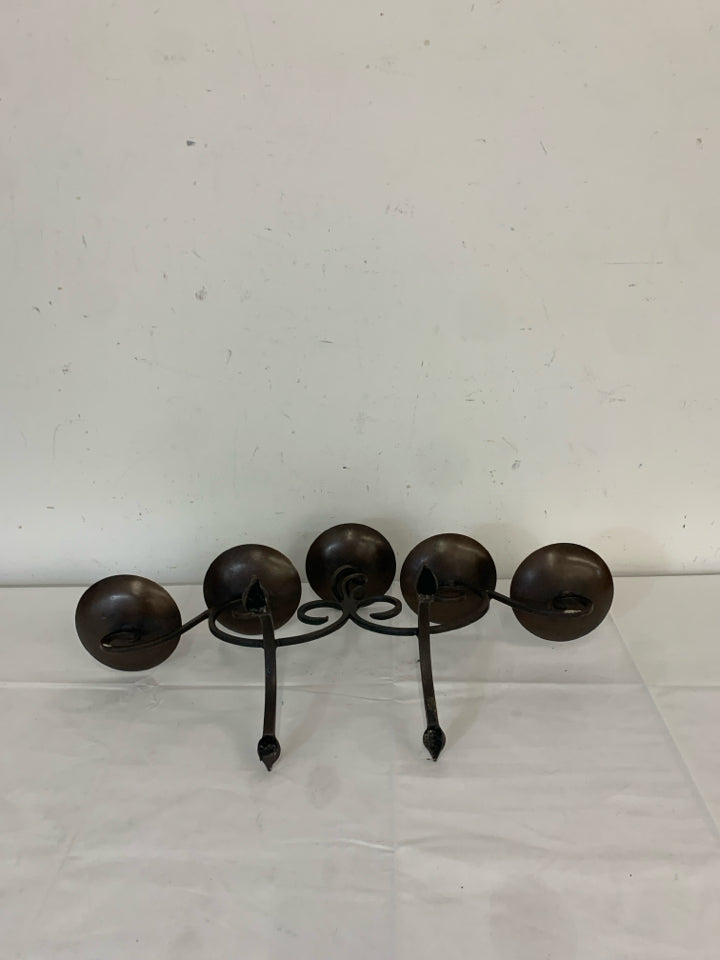 5 PILLAR CANDLE HOLDER.