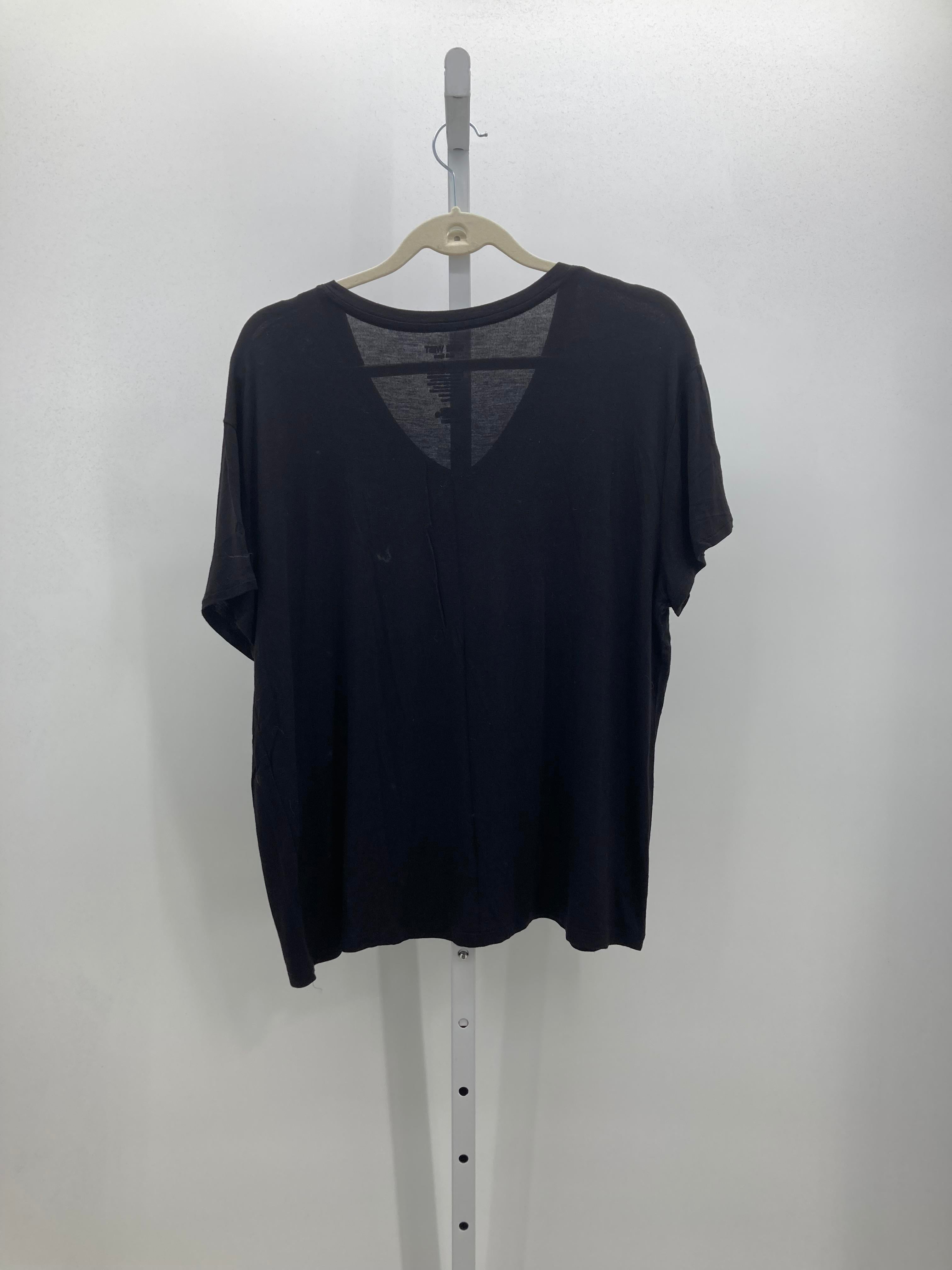 Nine West Size Extra Large Misses Short Sleeve Shirt