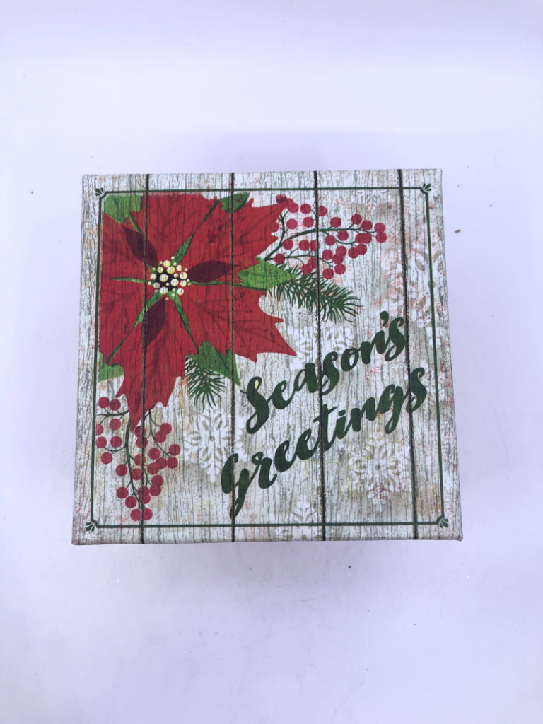 SEASONS GREETINGS GIFT BOX.