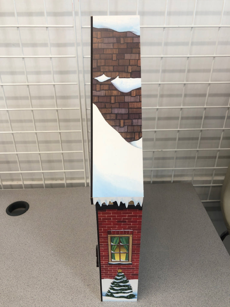 NIB CHRISTMAS HOUSE ADVENT CALENDAR BOX- BYERS' CHOICE.