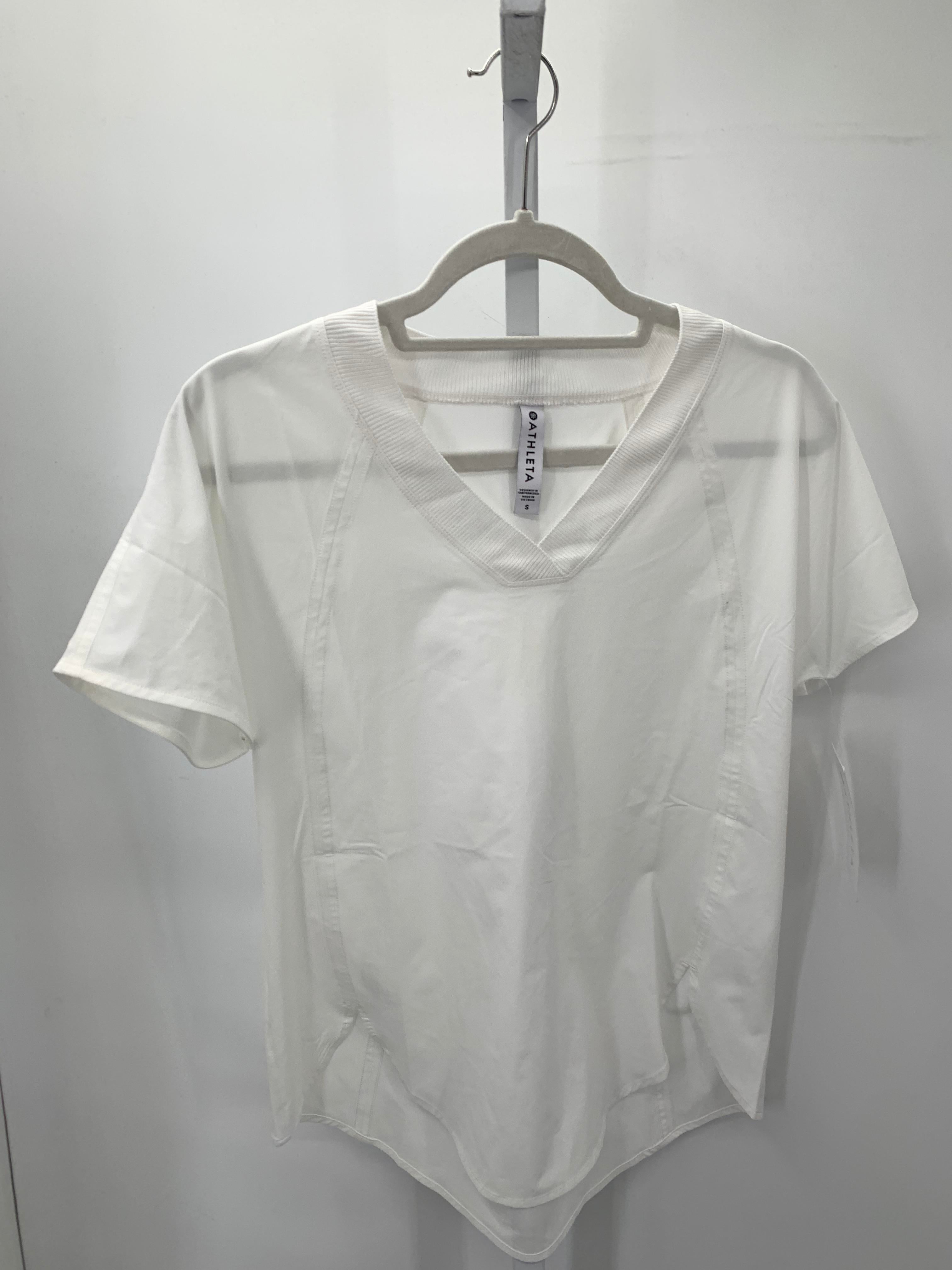 Athleta Size Small Misses Short Sleeve Shirt