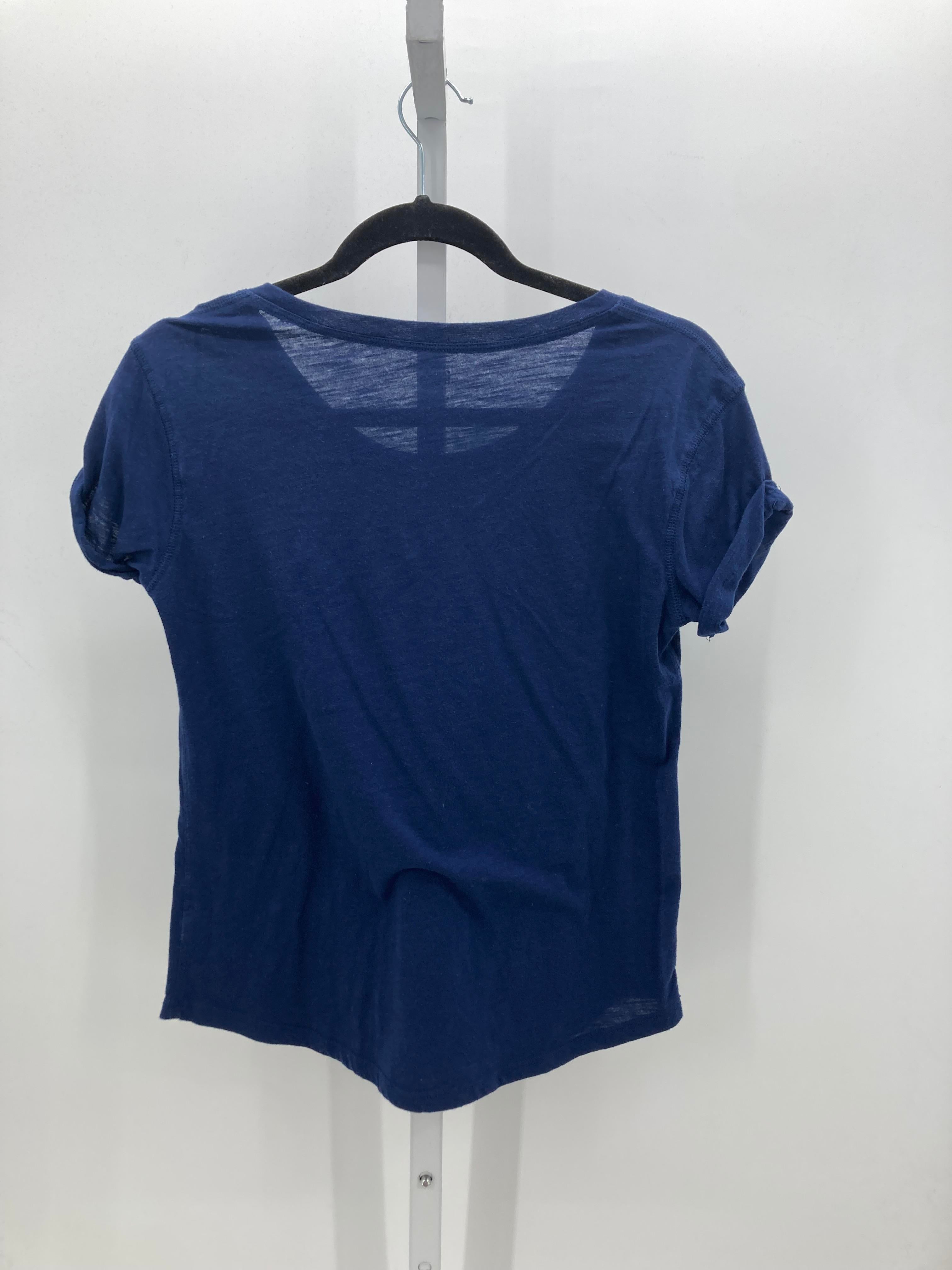 A.N.A. Size Small Petite Petite Short Sleeve Shirt