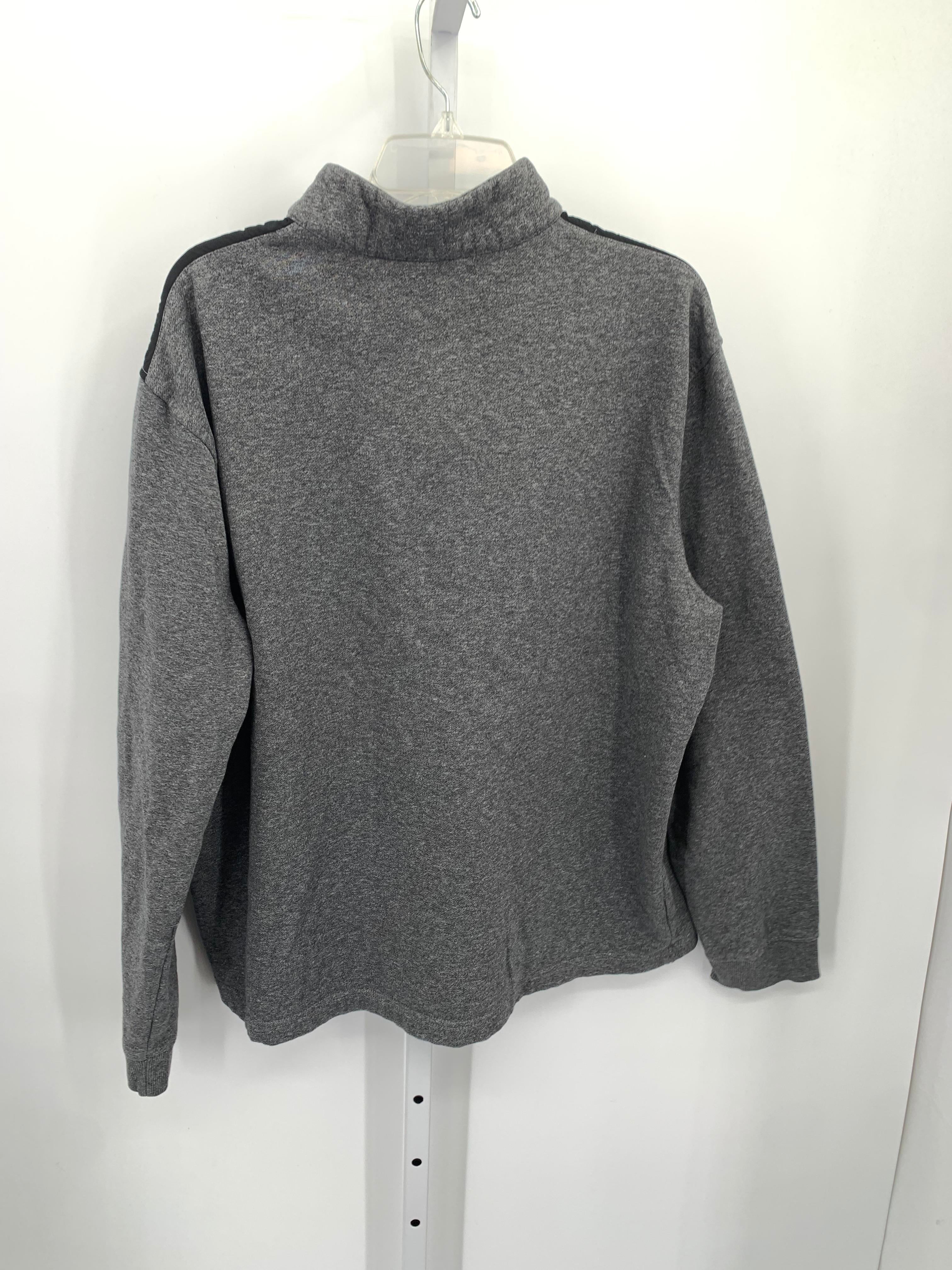 PARTIAL ZIP KNIT