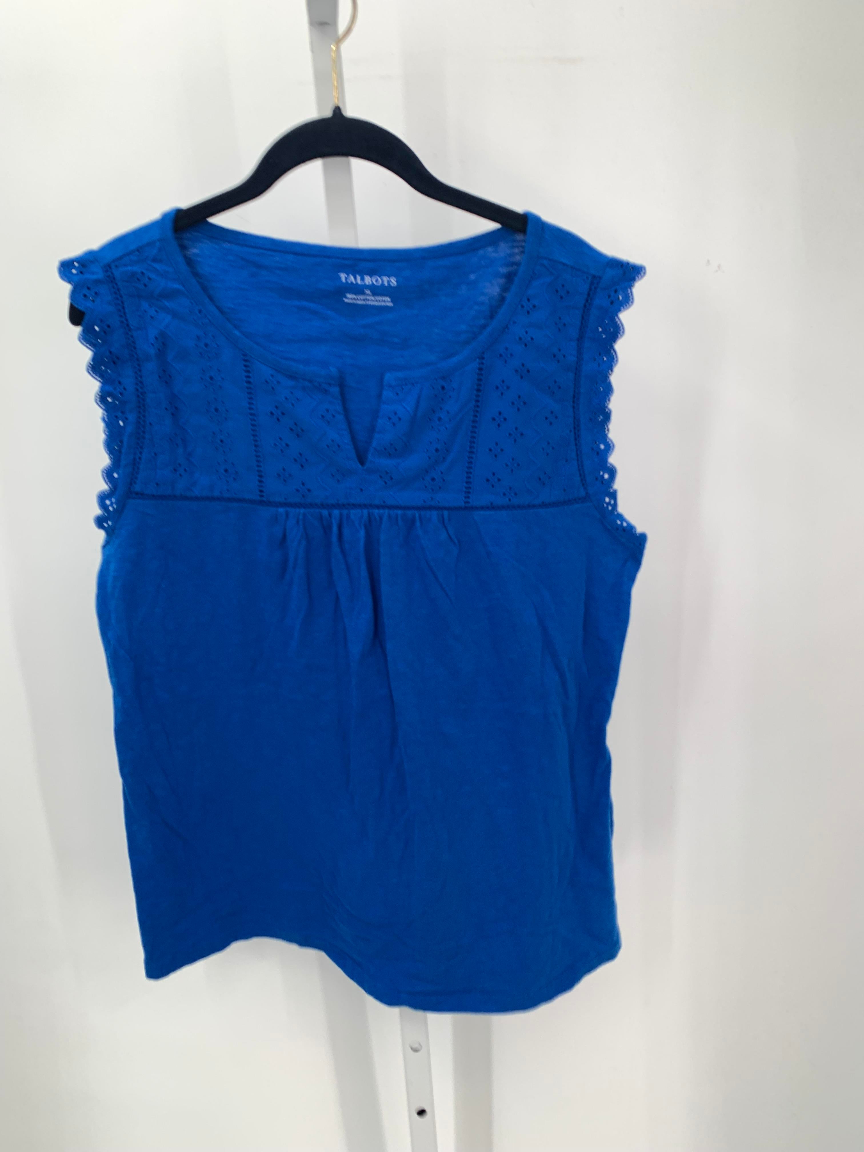 Talbots Size Extra Large Misses Sleeveless Shirt