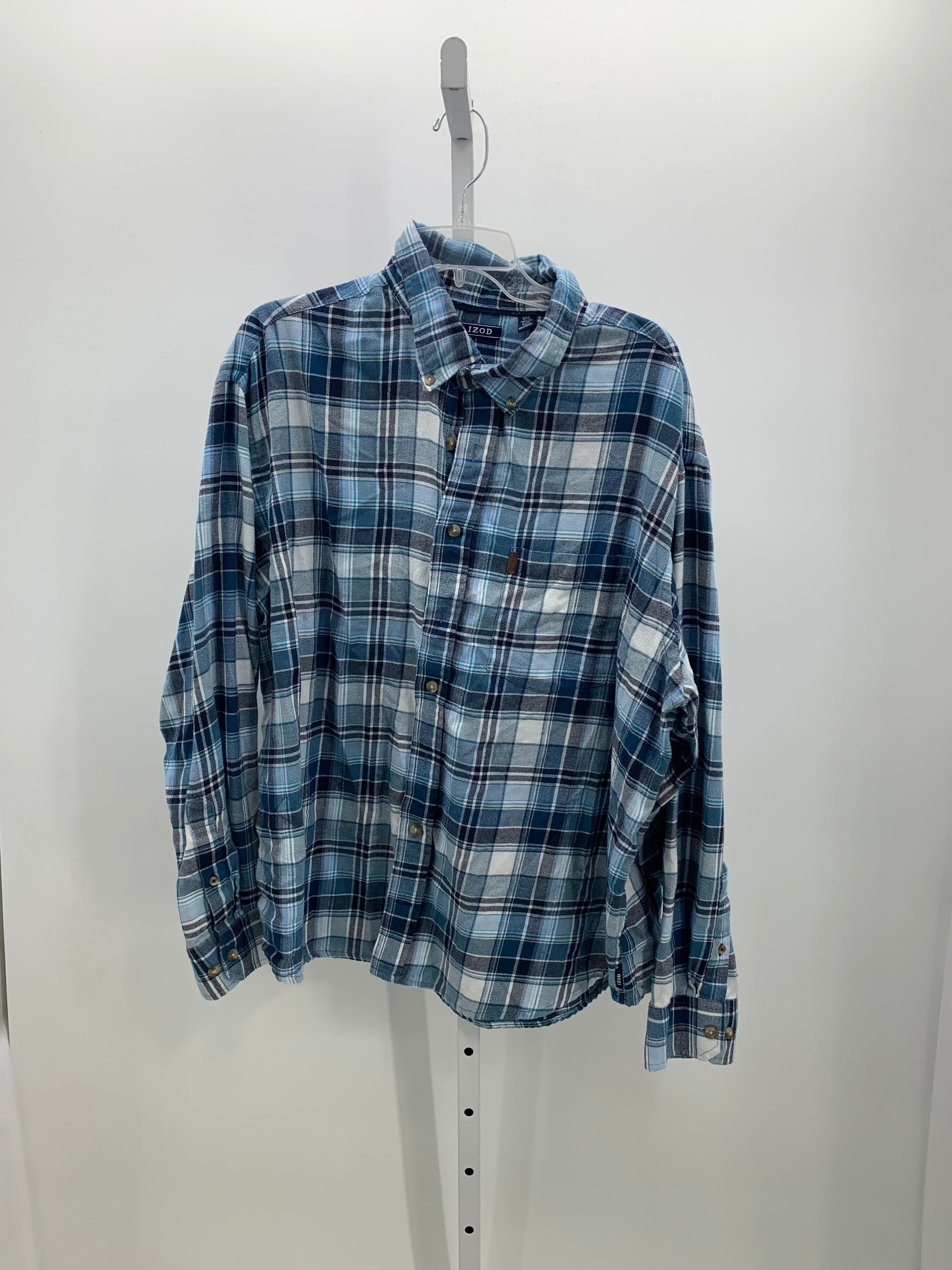 WHITE PLAID BTN DOWN