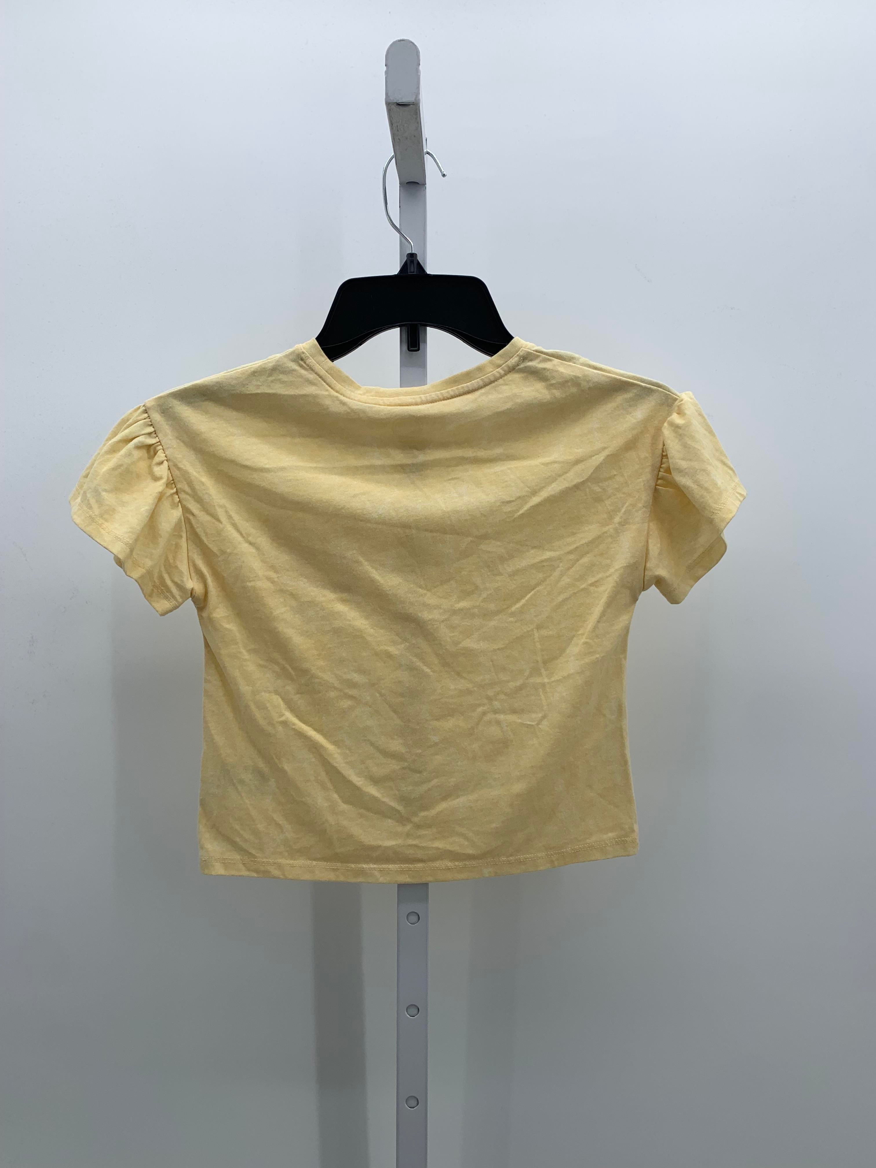 Wonder Nation Size 7-8 Girls Short Sleeve Shirt