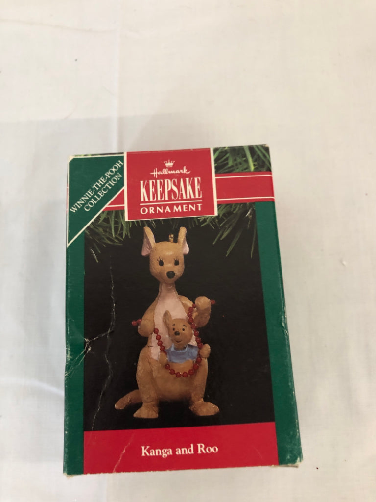 KANGA AND ROO ORNAMENT IN BOX.