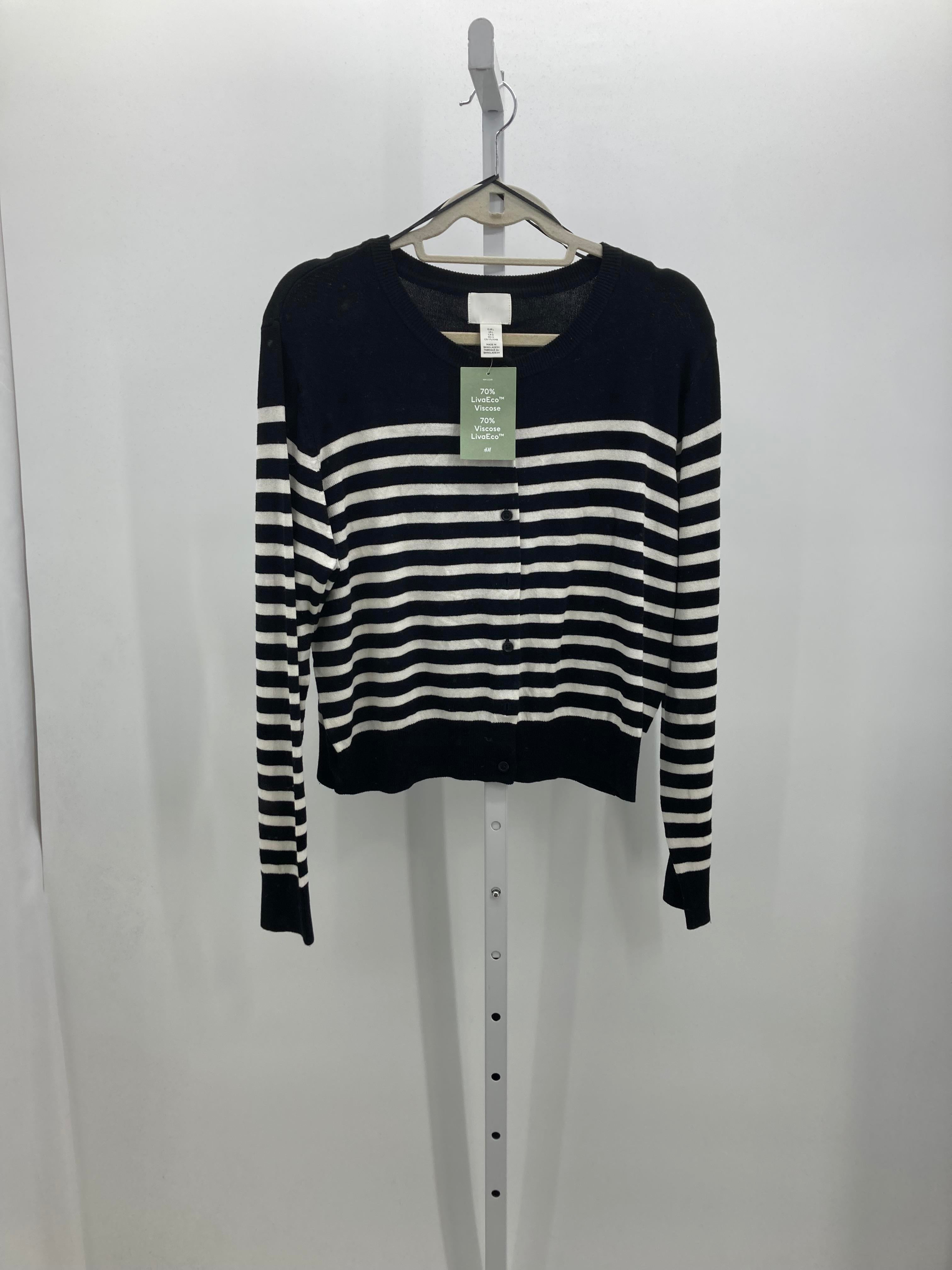 H&M Size Large Misses Long Slv Sweater