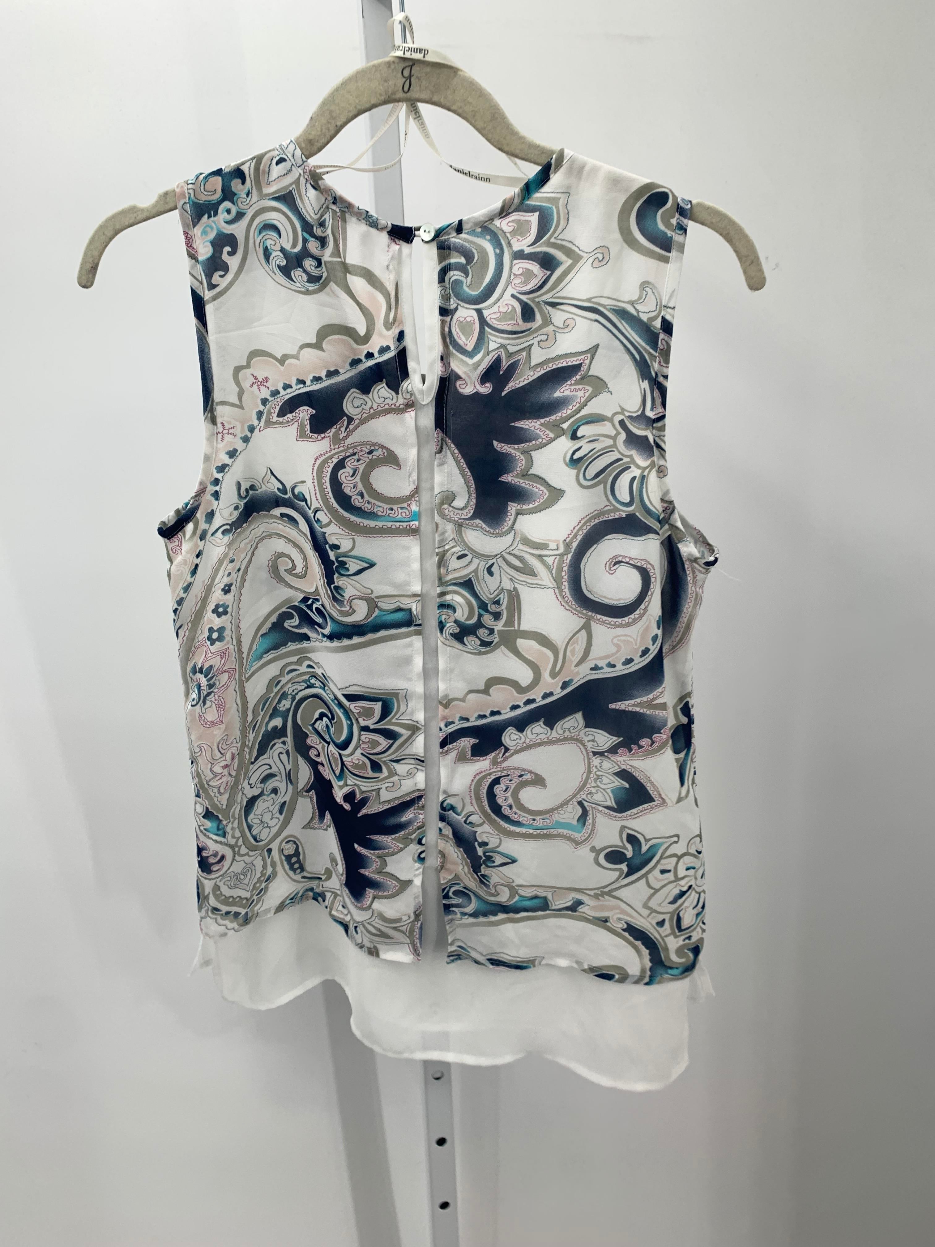 Daniel Rain Size Small Misses Sleeveless Shirt