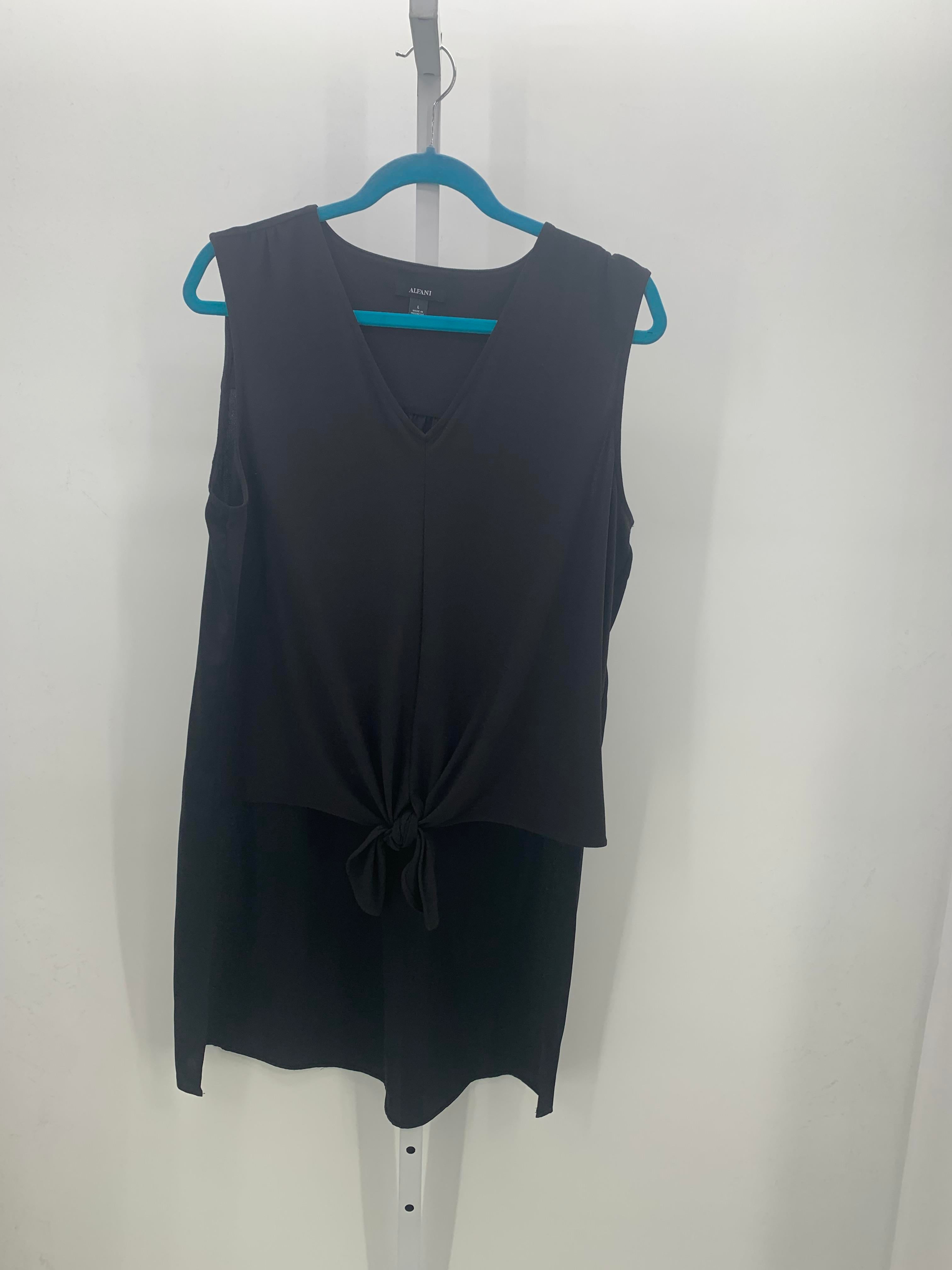 Alfani Size Large Misses Sleeveless Shirt