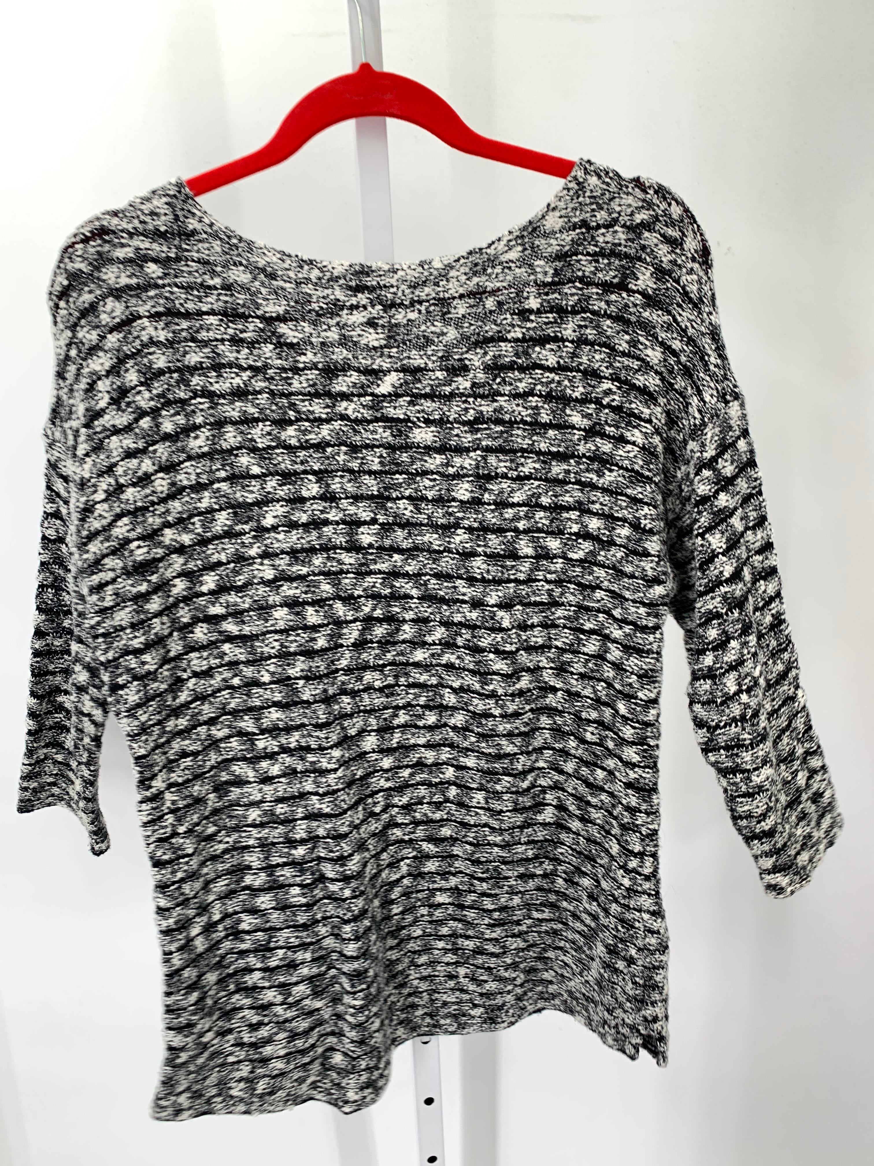 J-Jill Size Medium Misses 3/4 Sleeve Sweater