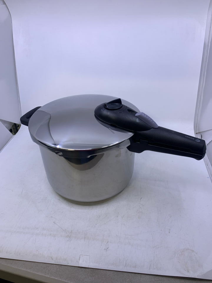 NEW FAGOR STAINLESS STEEL PRESSURE COOKER.