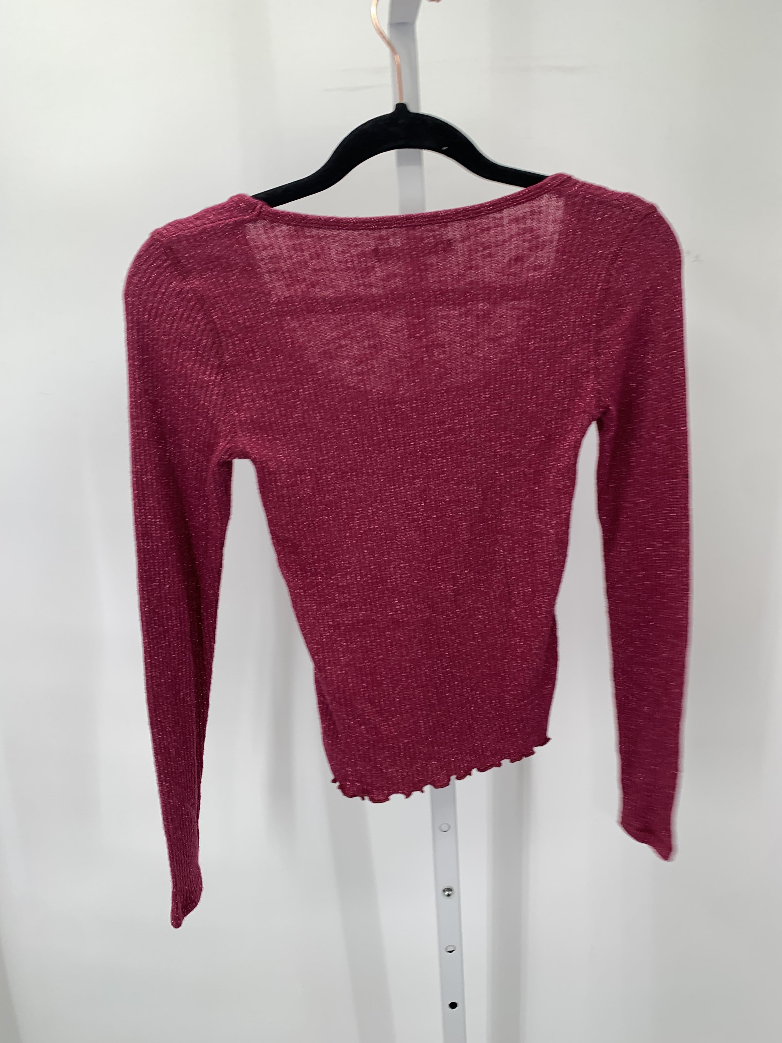 Abercrombie Size Small Juniors Long Sleeve Shirt