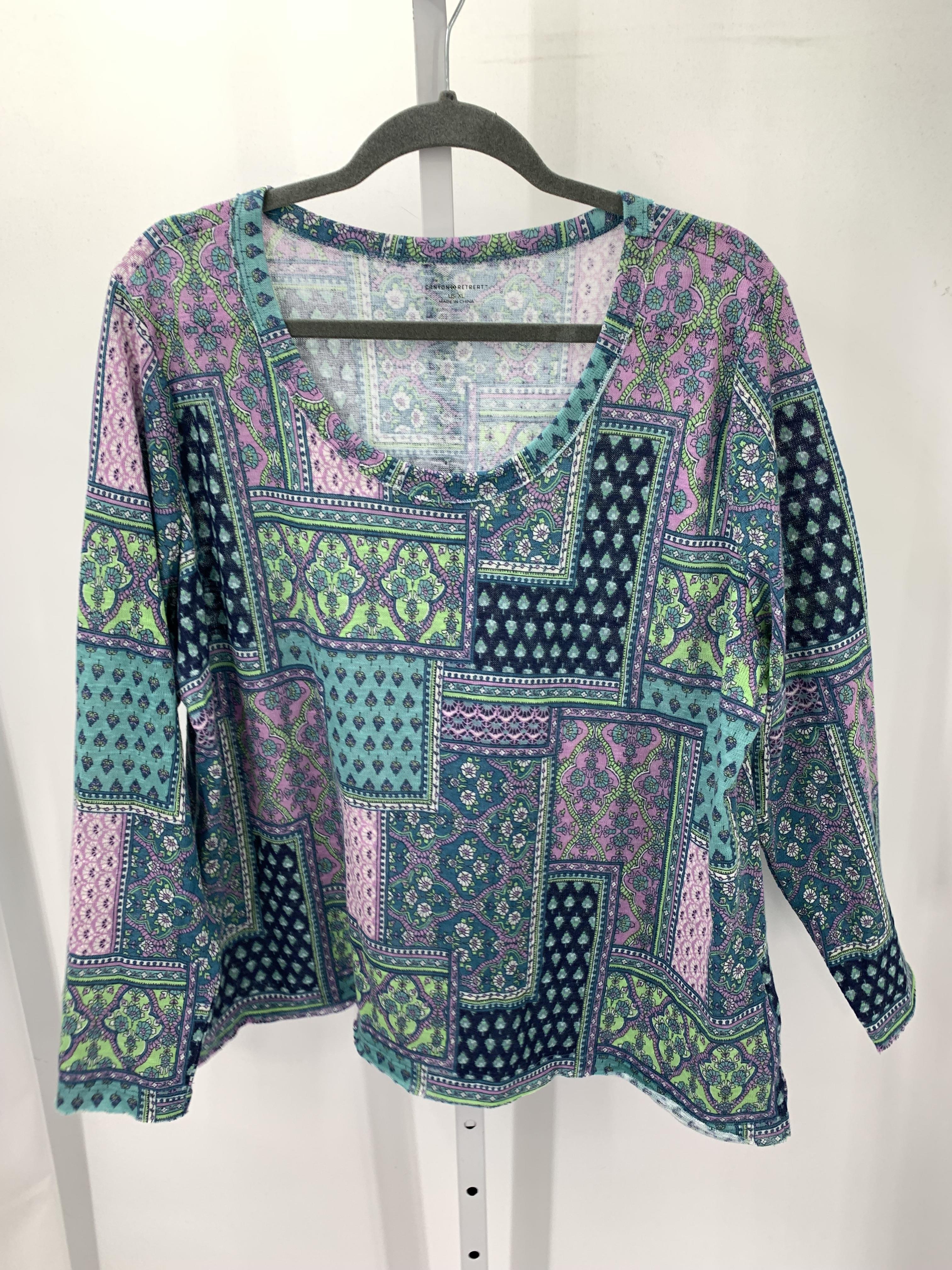 Size Extra Large Misses Long Sleeve Shirt