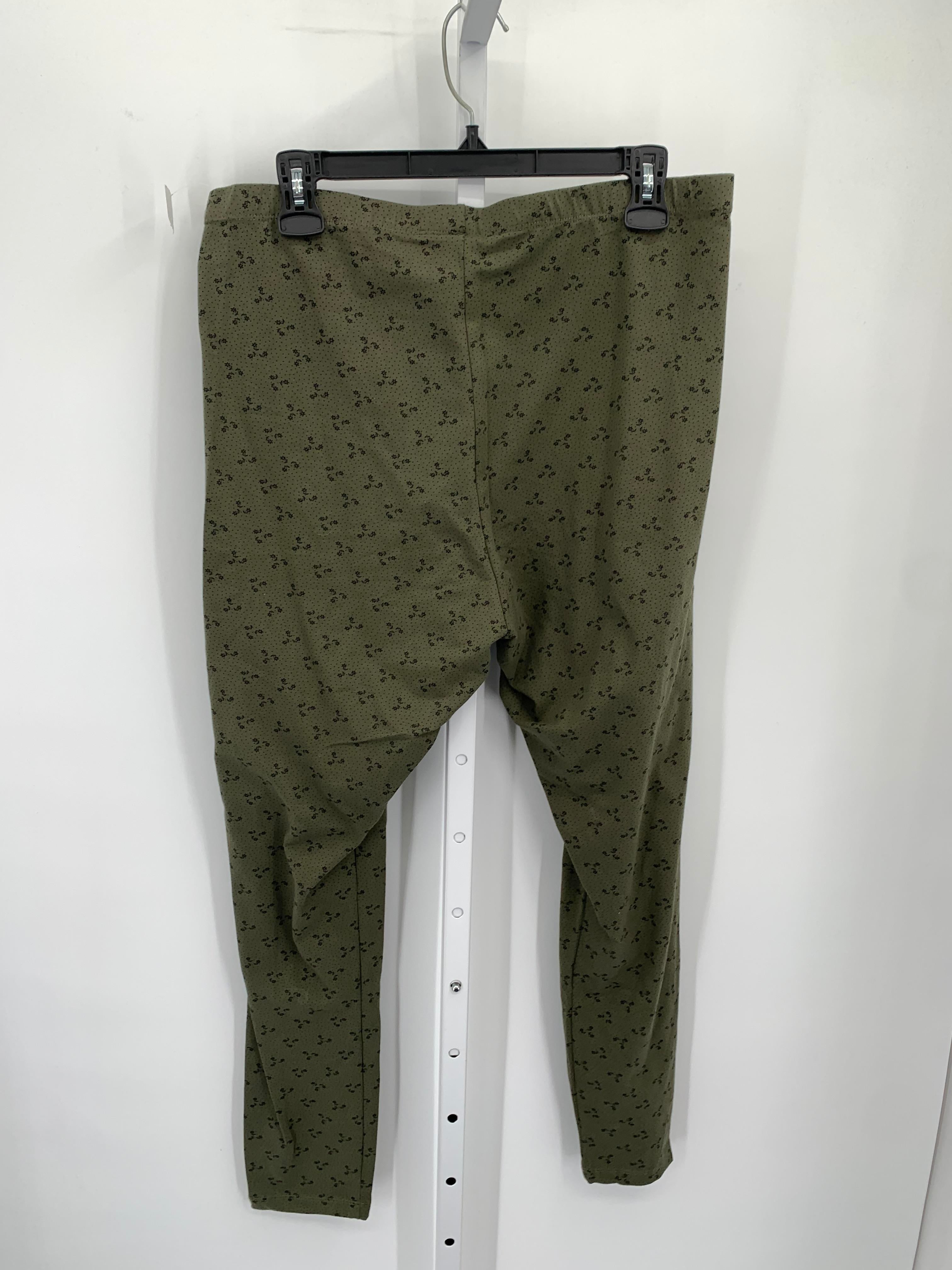 Laura Scott Size X Large Petite Petite Leggings