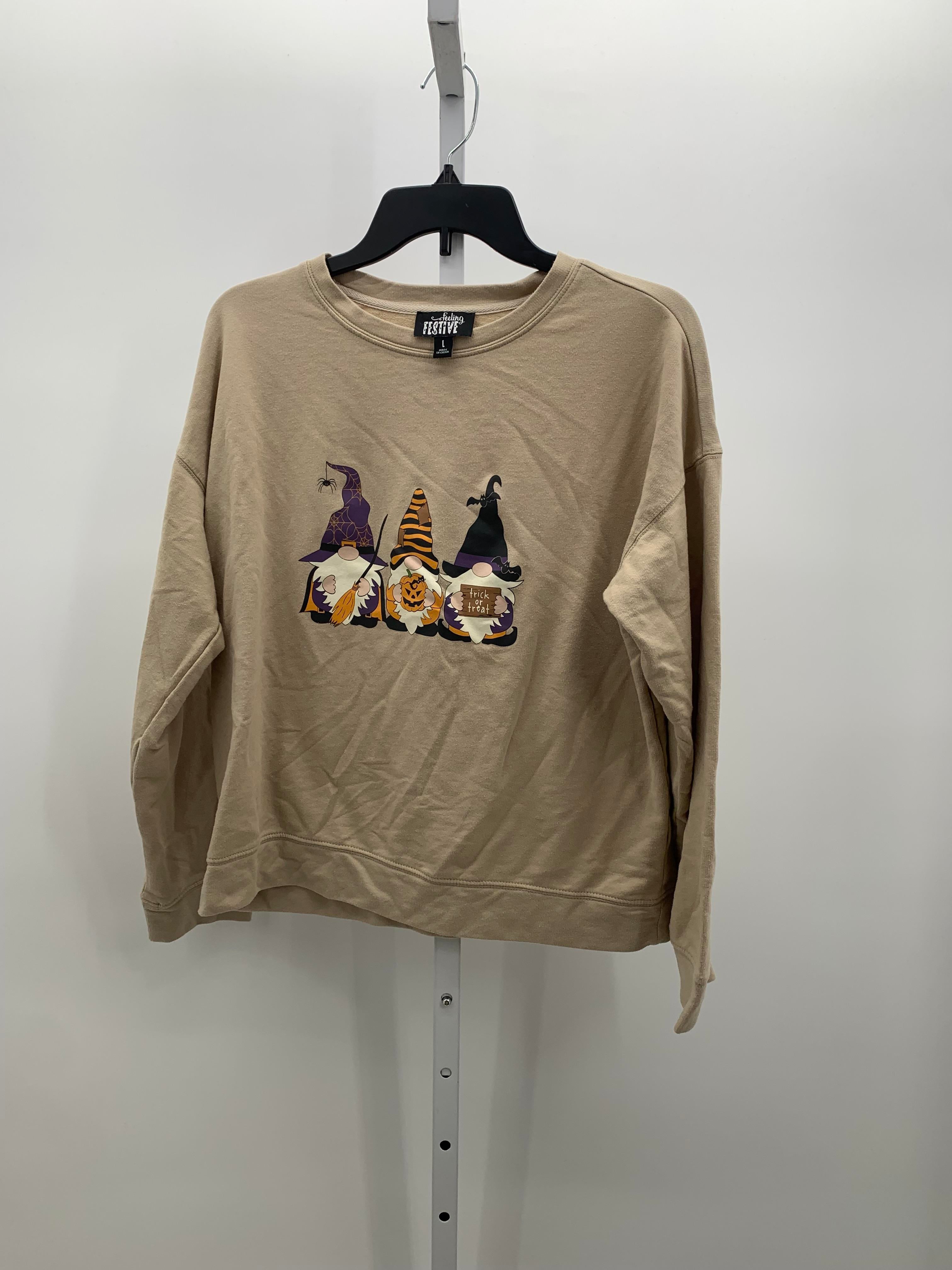 LONG SLV SHIRT TRICK OR TREAT.