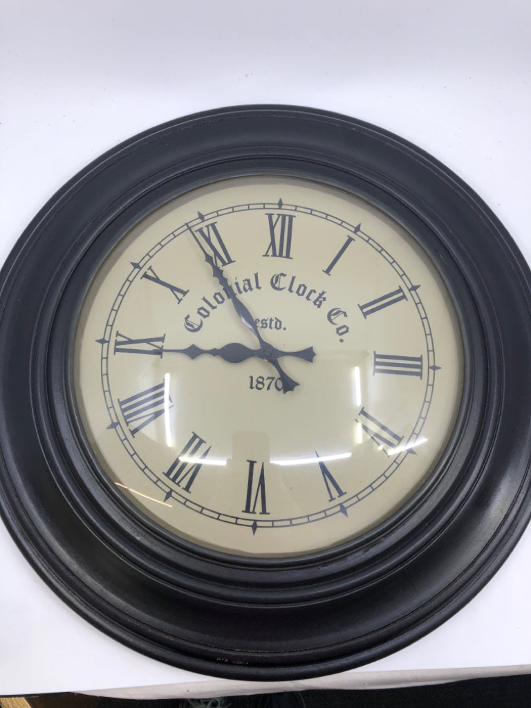 COLONIAL CLOCK- WALL CLOCK 1870.