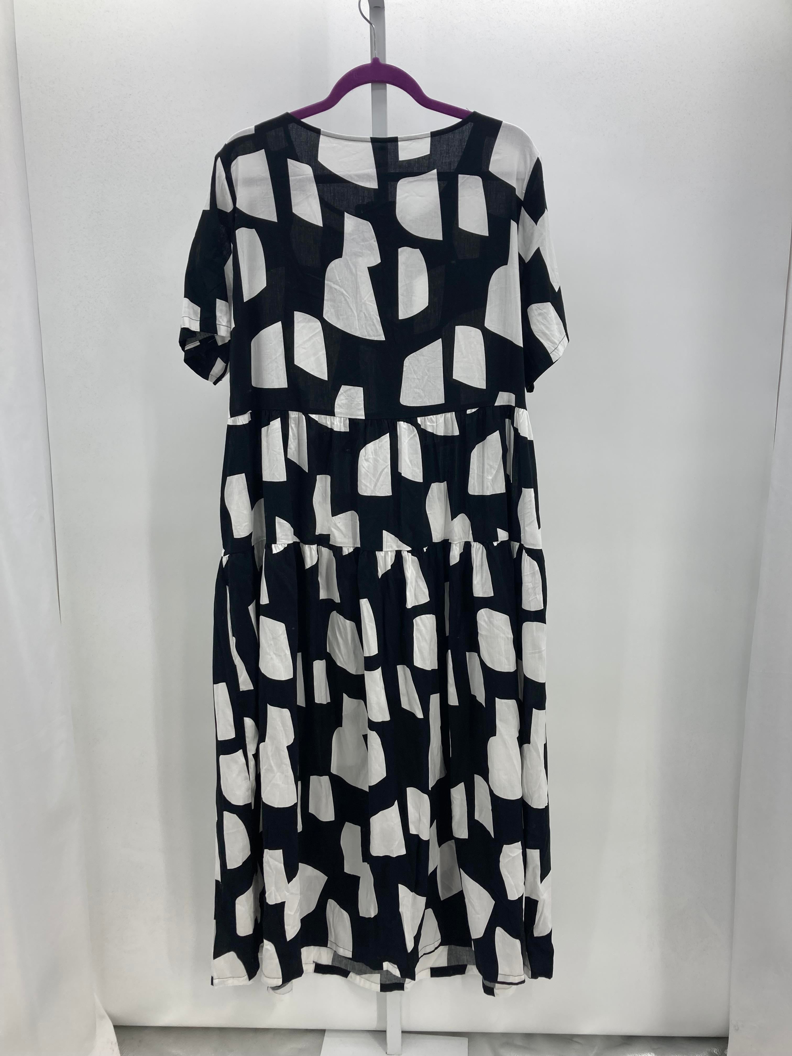 Size 2X Womens Short Sleeve Dress