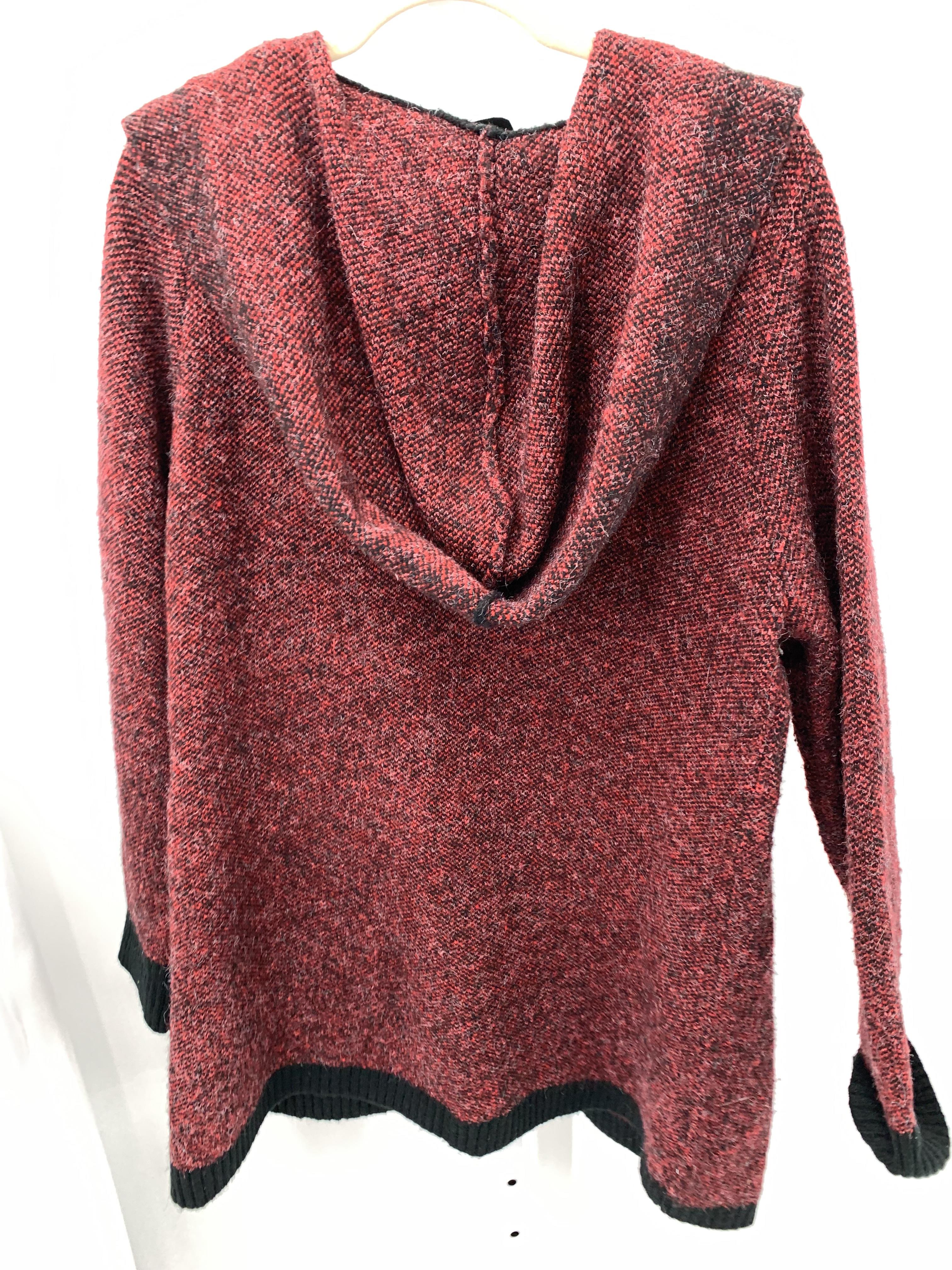 Red Size Large Misses Cardigan
