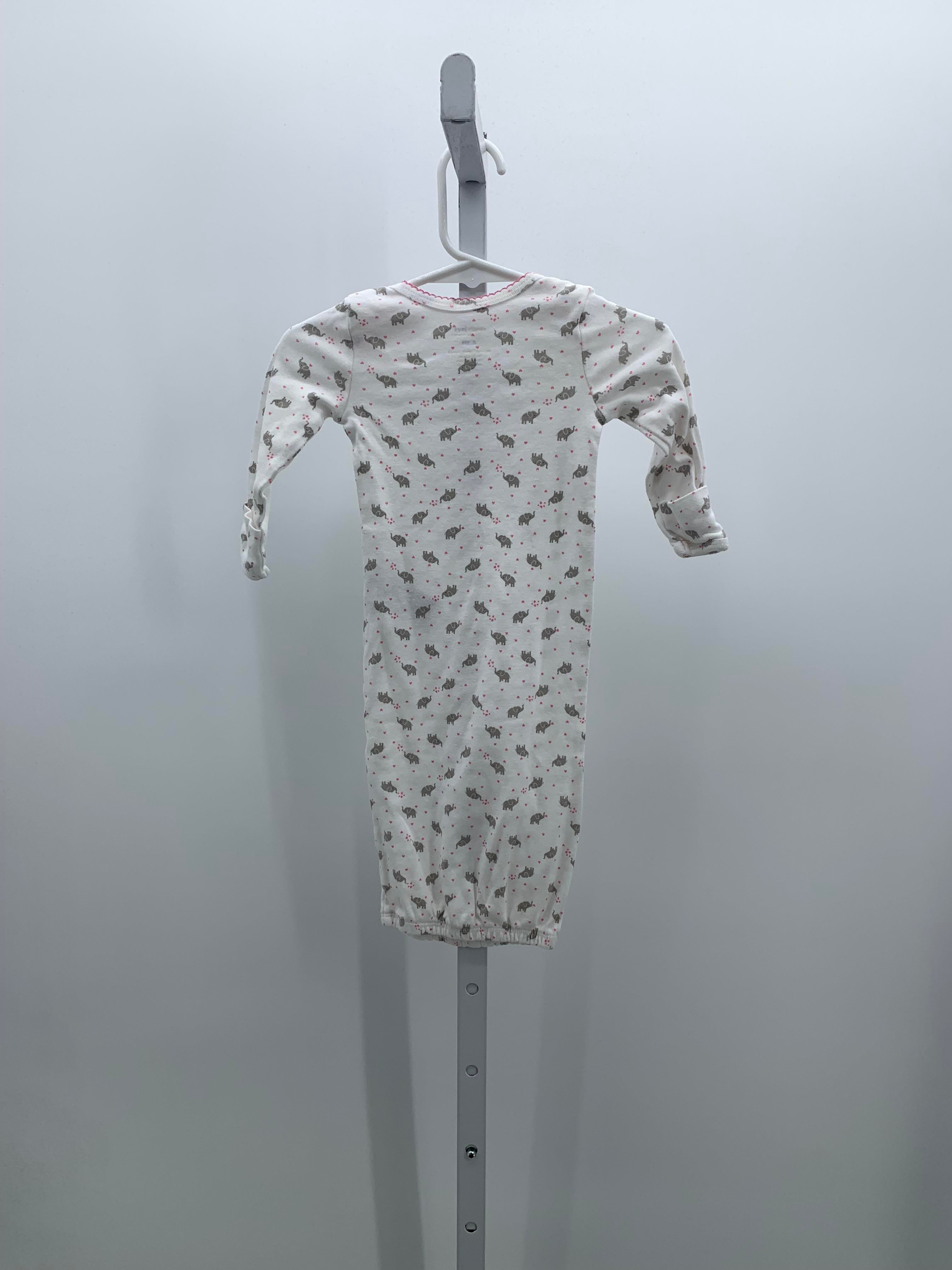 Simple Joys Size 0-3 months Girls Gown Sleeper
