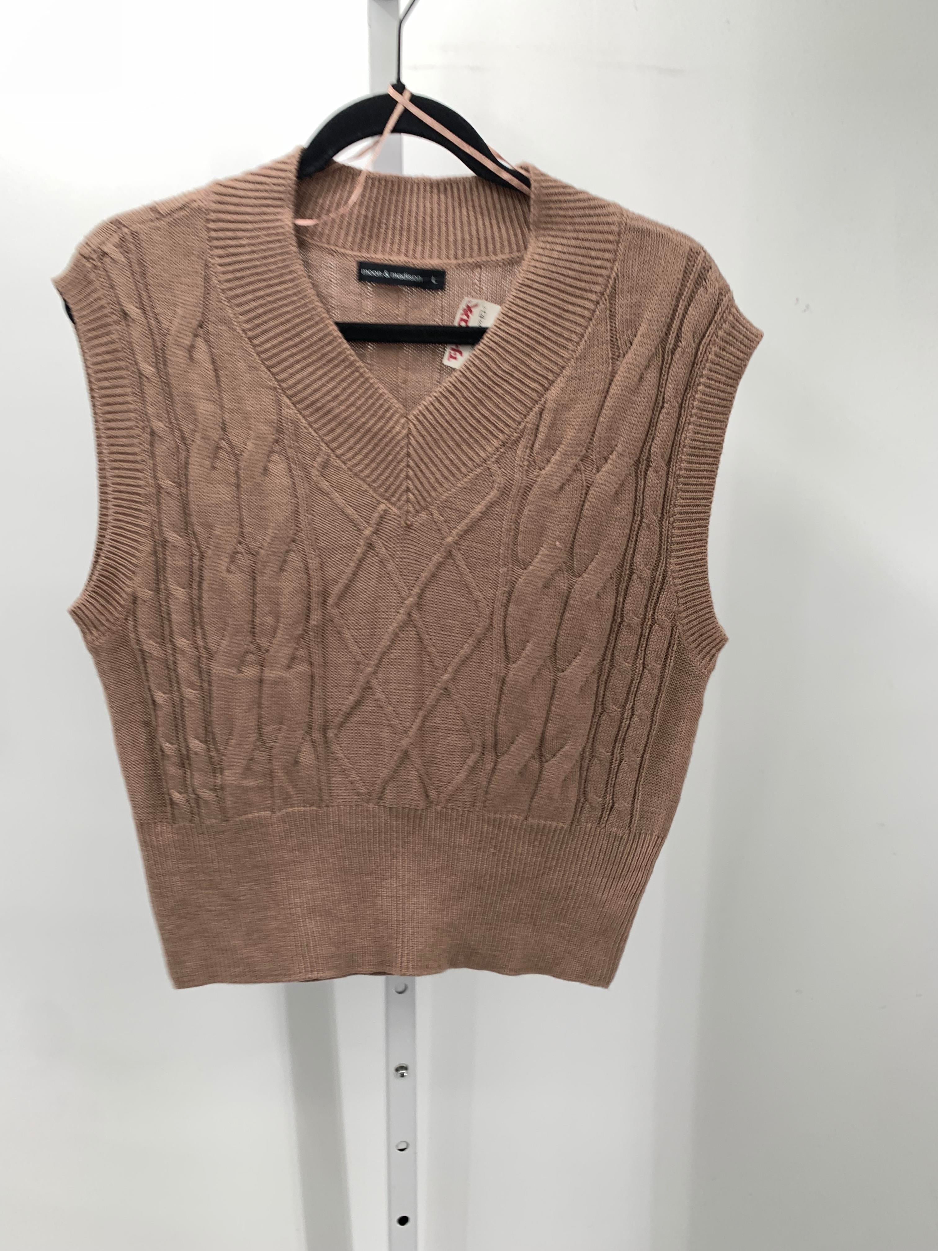 Size Large Misses Sleeveless Sweater