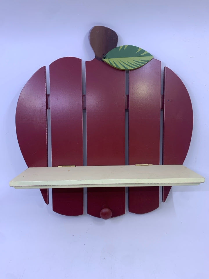 WOOD APPLE SHELF.