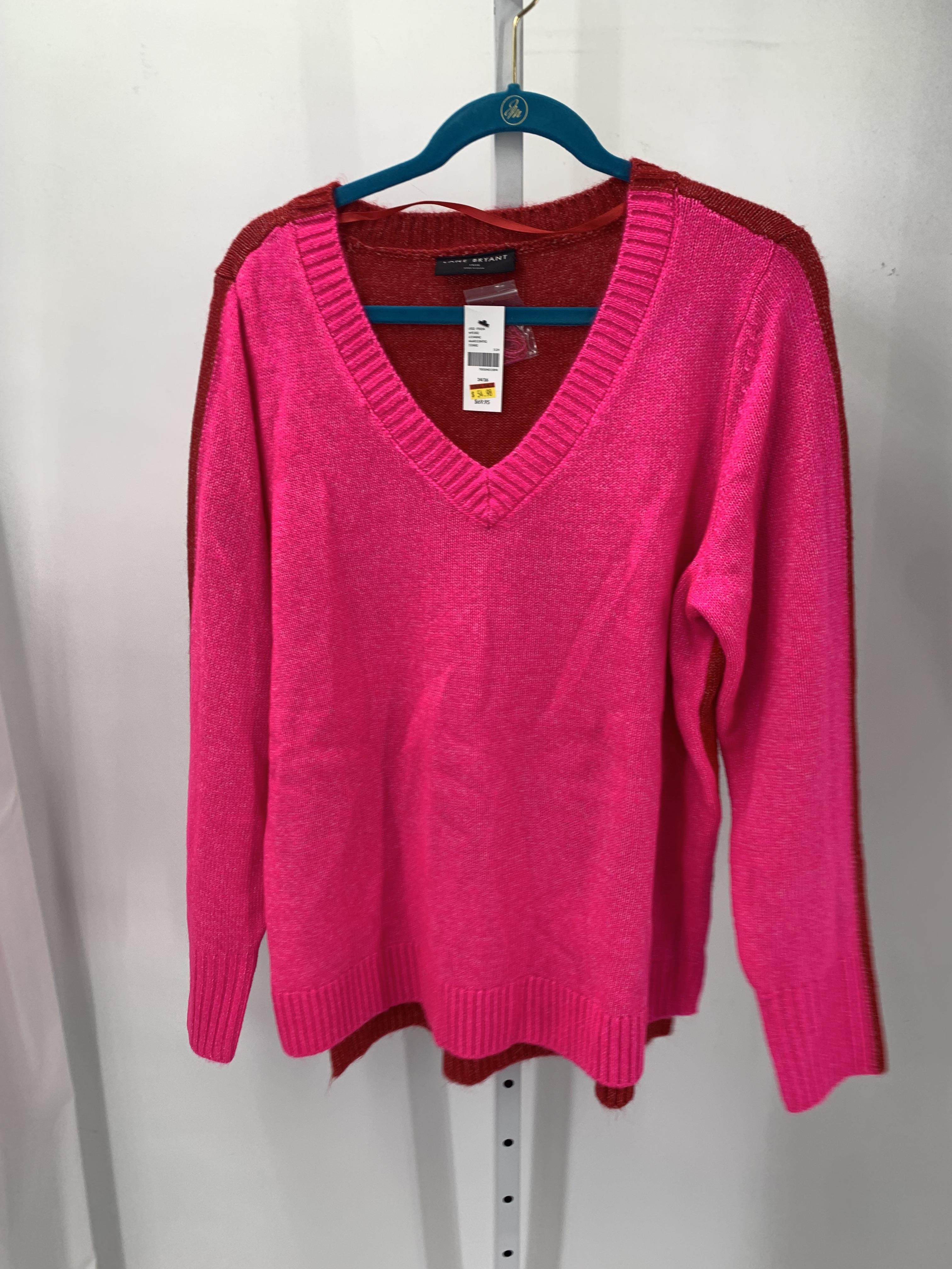 Lane Bryant Size 14/16 W Womens Long Slv Sweater