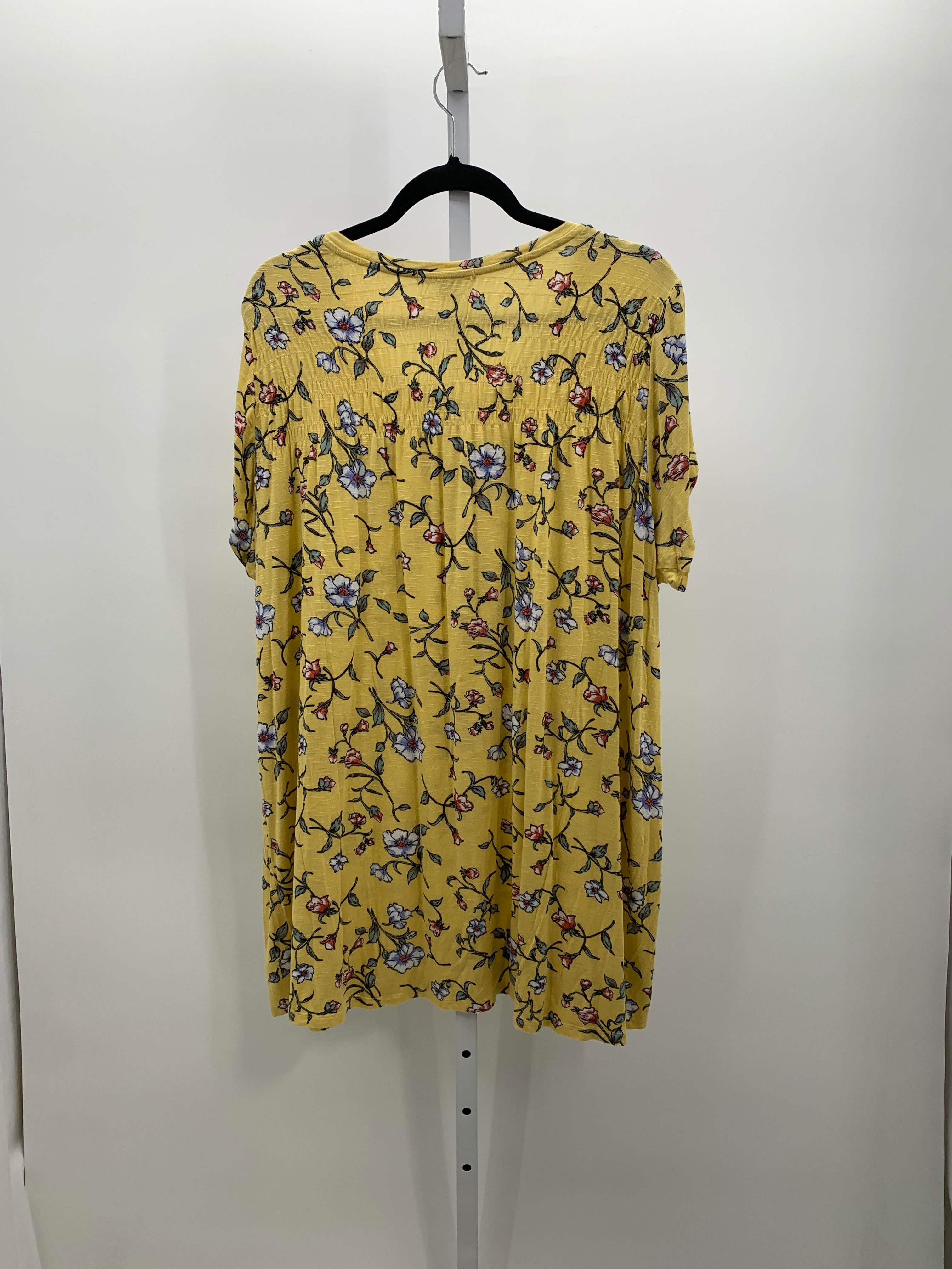 Size 1X Womens Short Sleeve Shirt