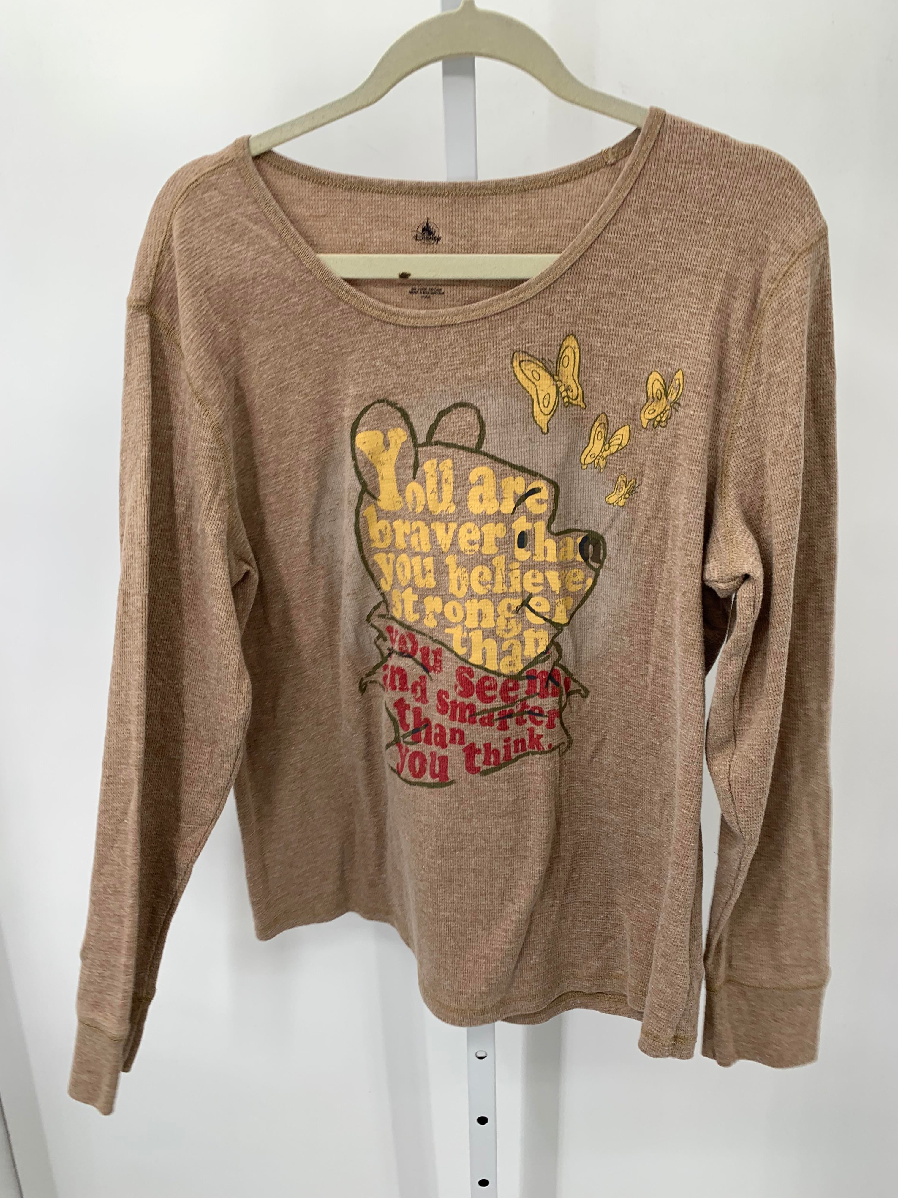 Disney Store Size 2X Womens Long Sleeve Shirt