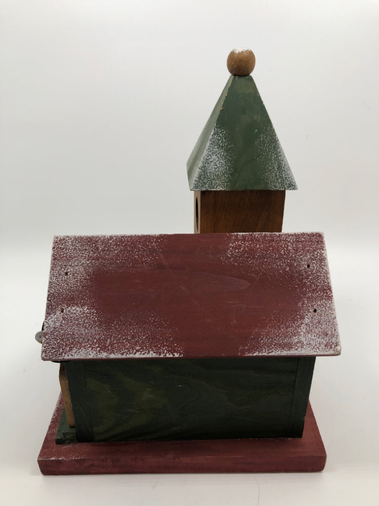 WOOD ST NICHOLAS CHAPEL BIRD HOUSE.