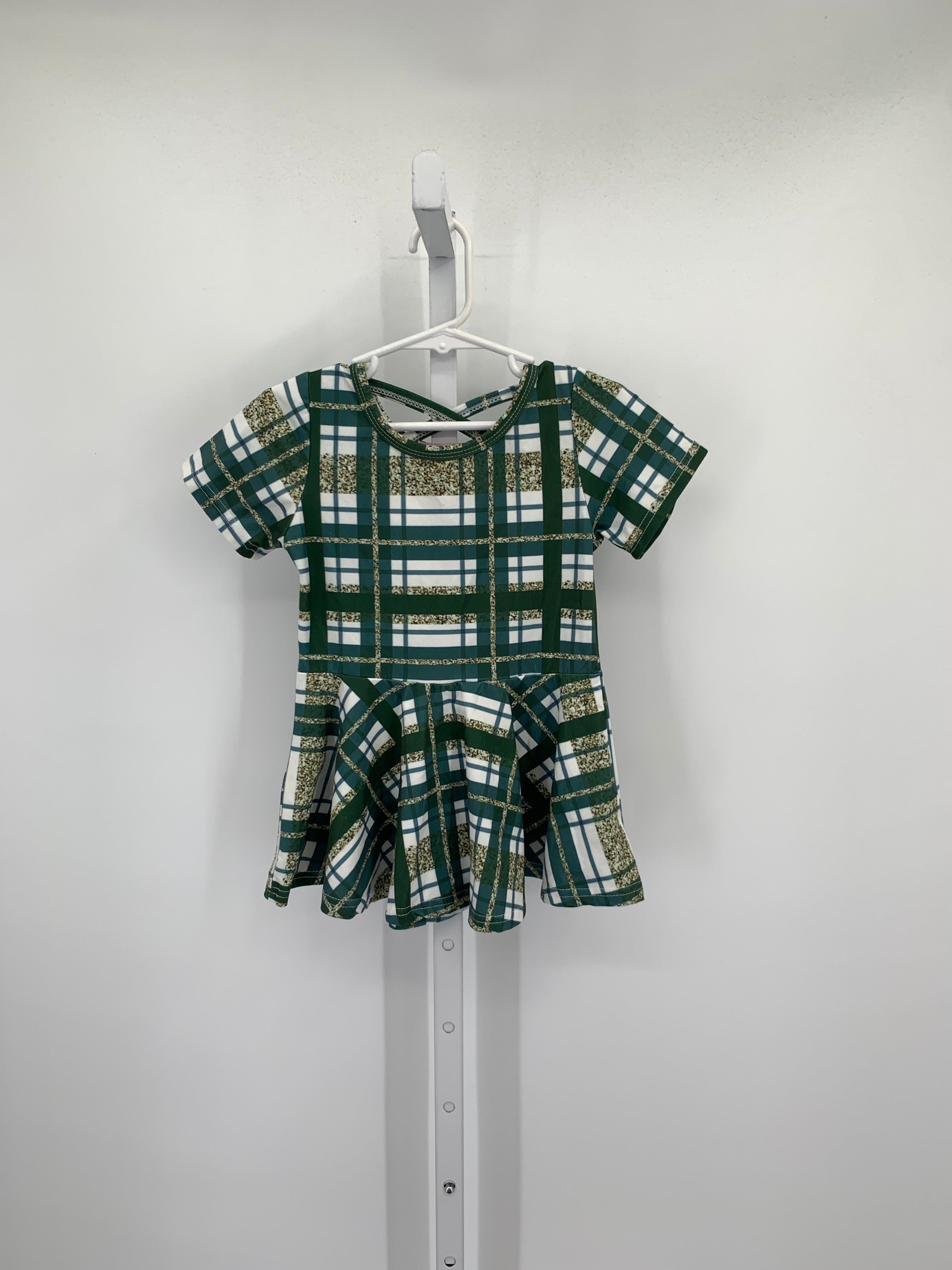 Size 3T Girls Short Sleeve Dress