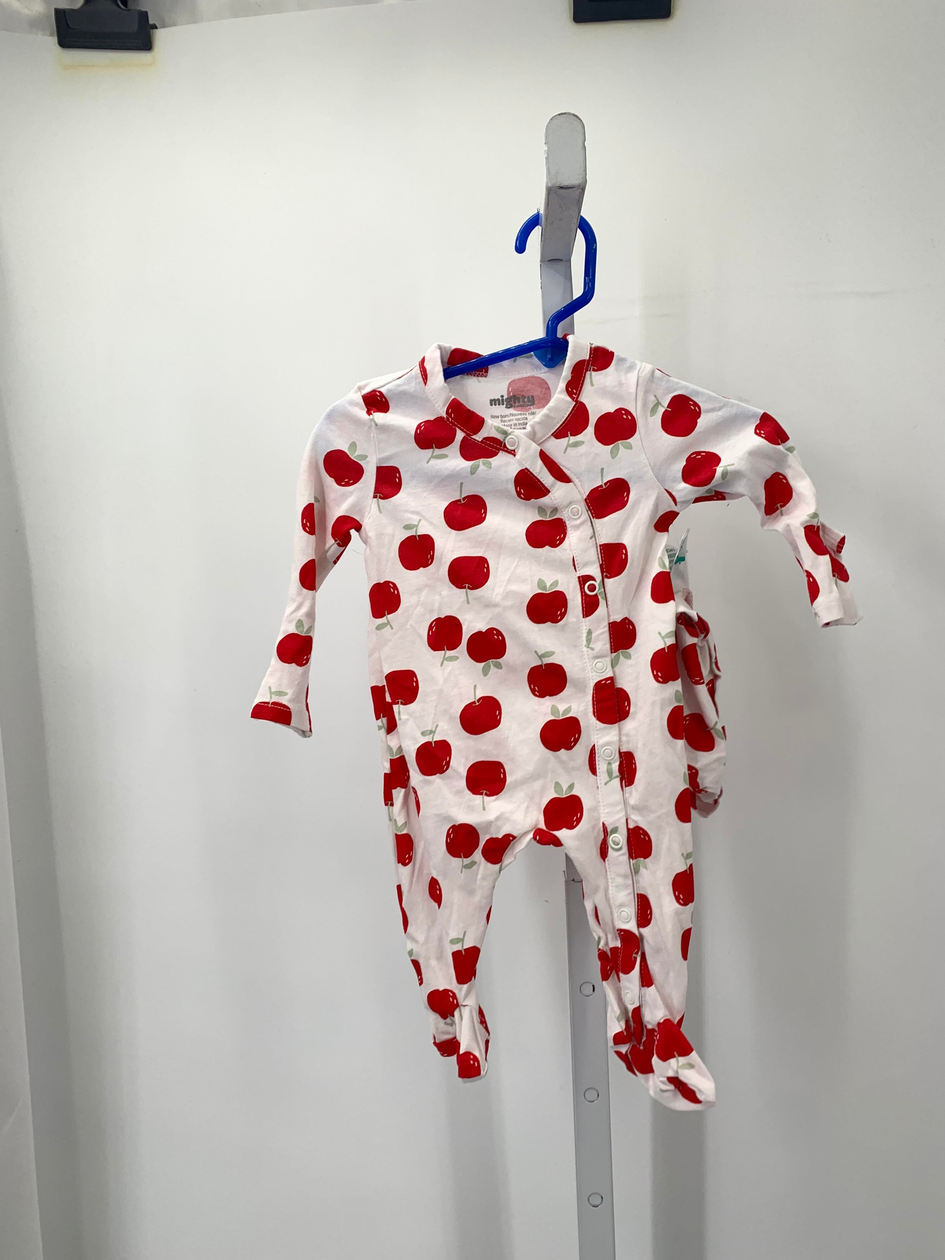 Size Newborn Girls Long Slv. Romper