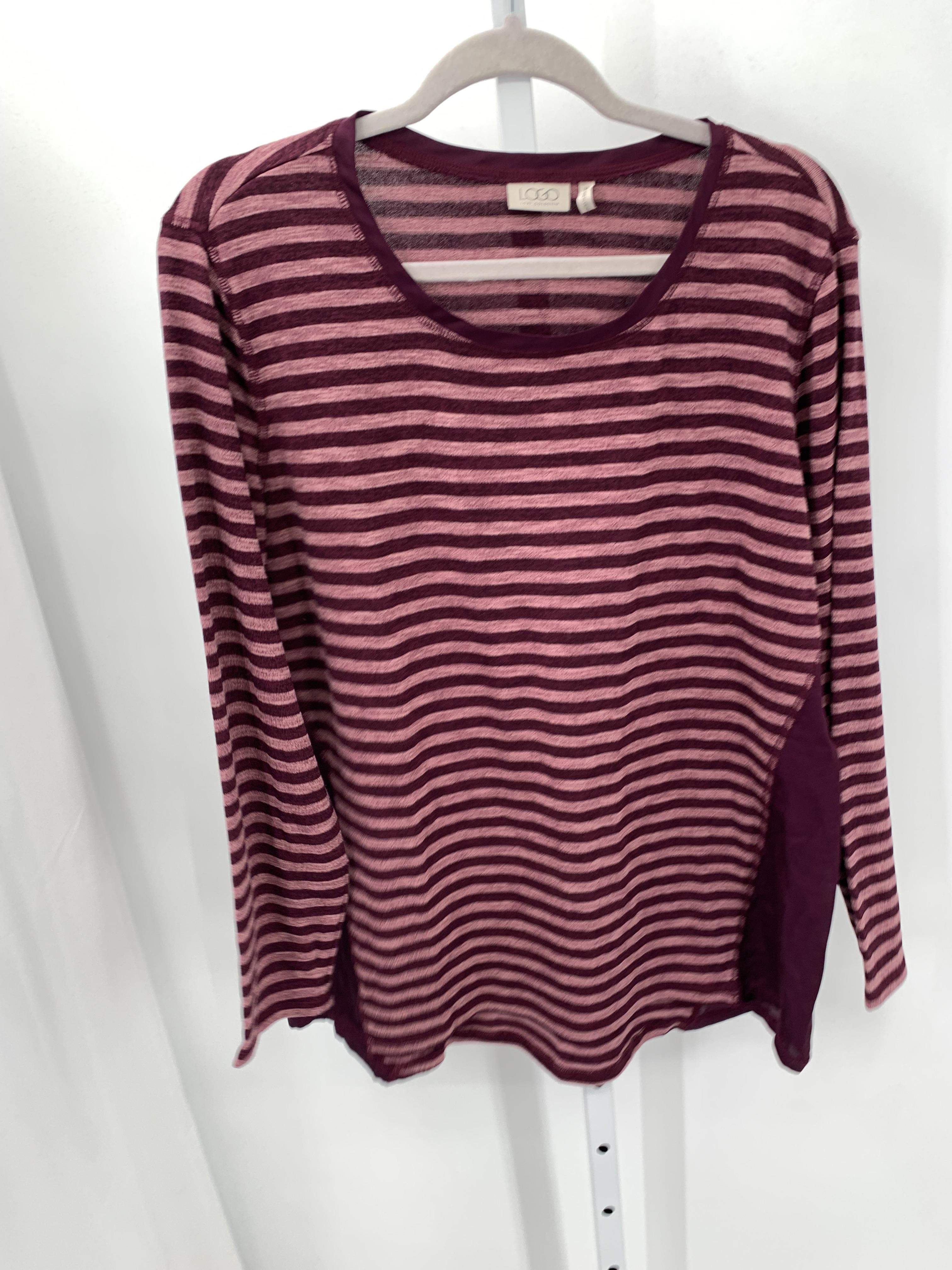 LOGO Size Medium Misses Long Slv Sweater