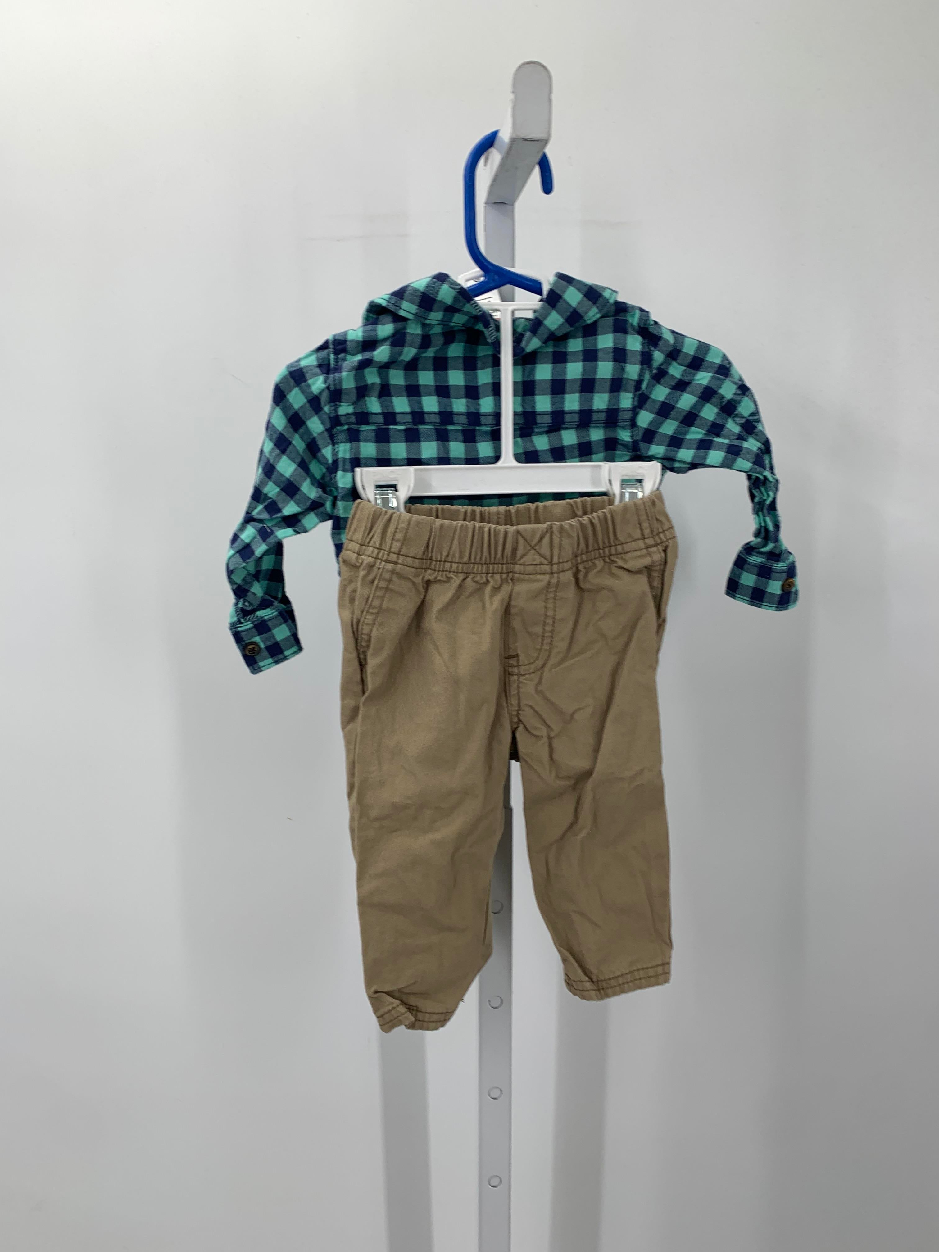 PLAID SHIRT AND PANTS