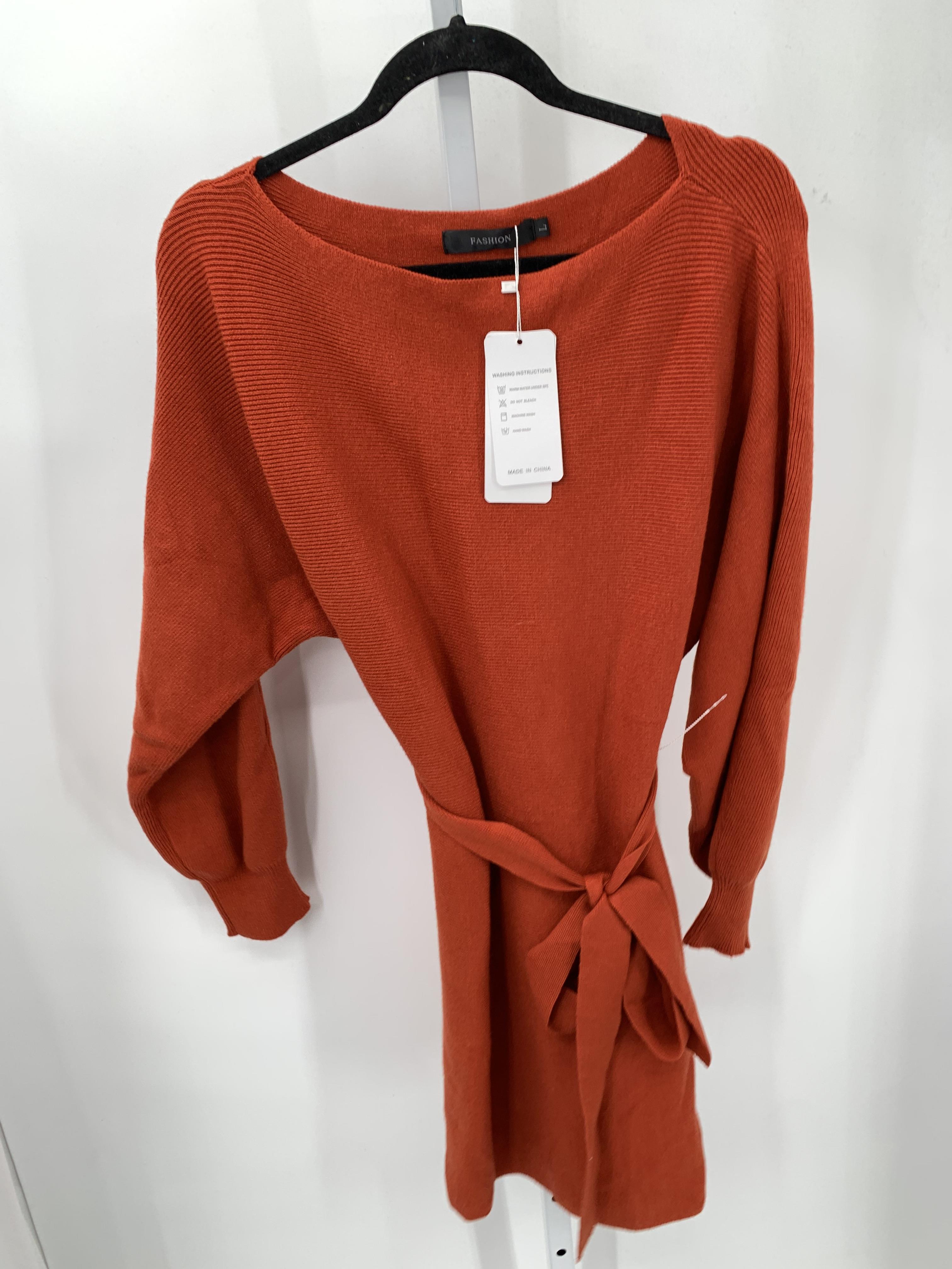 Size Large Misses Long Sleeve Dress