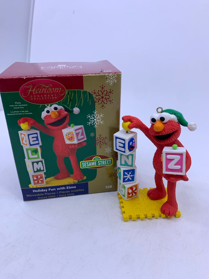 NIB ELMO ORNAMENT.