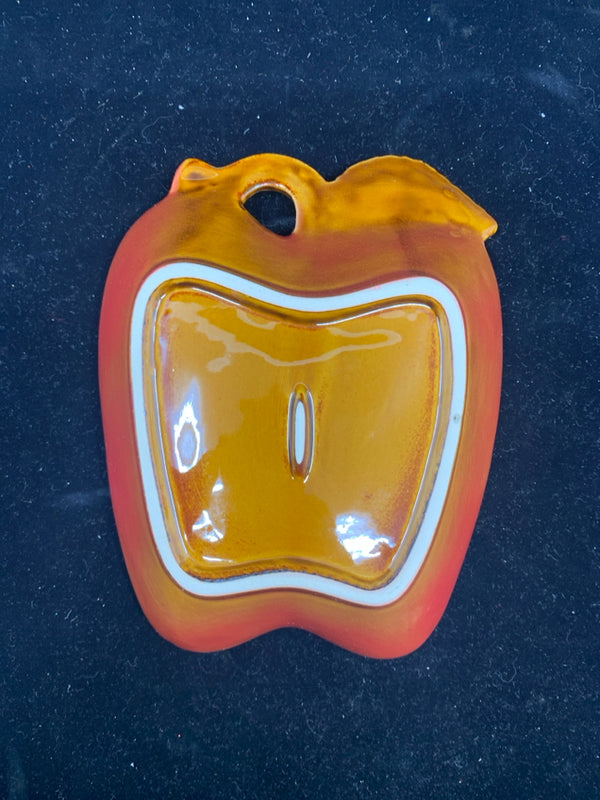 APPLE TRINKET DISH.