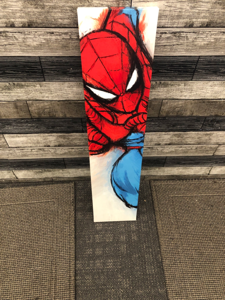 SPIDERMAN CANVAS WALL ART.