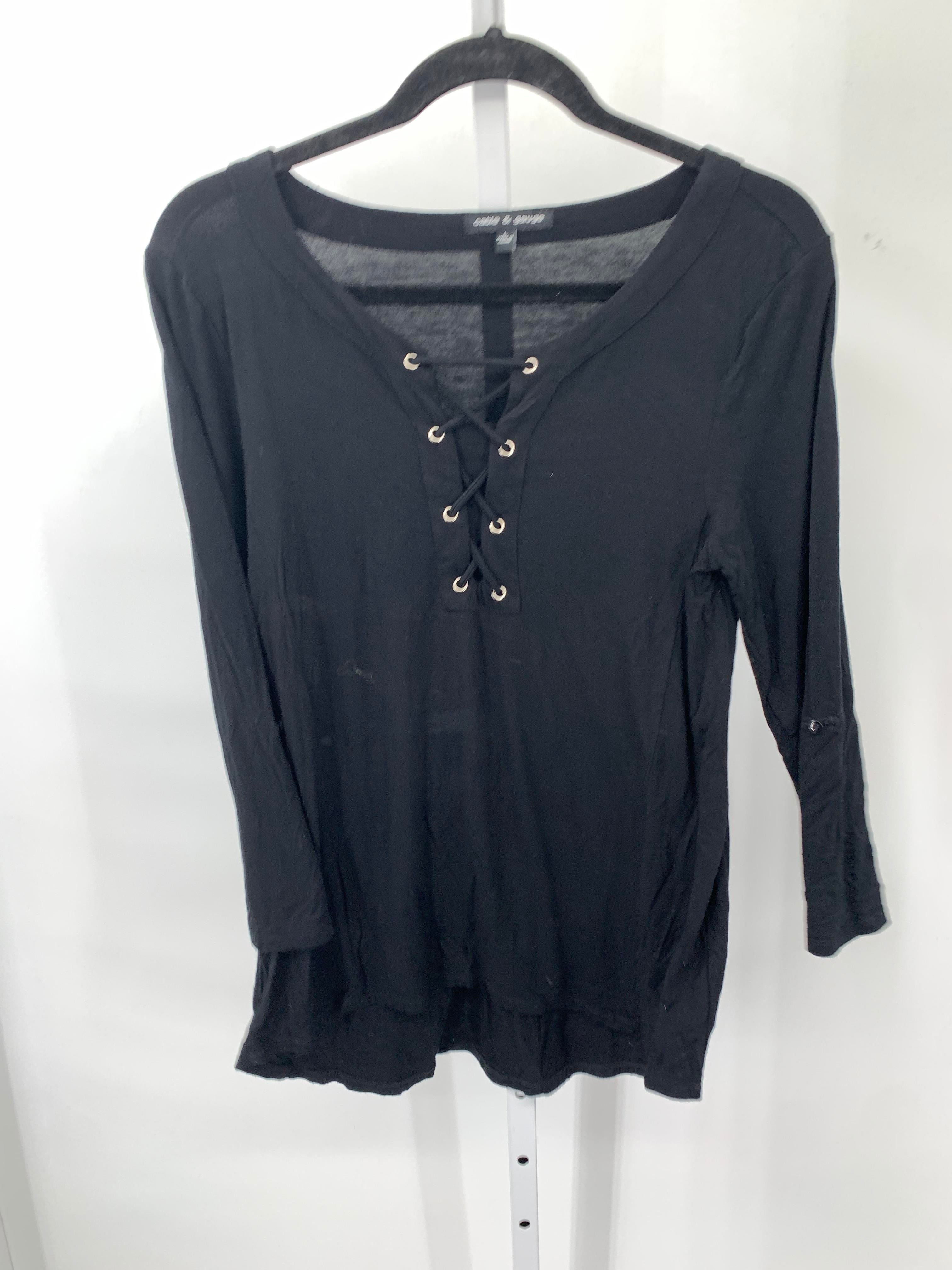 Cable & Gauge Size Large Misses Long Sleeve Shirt