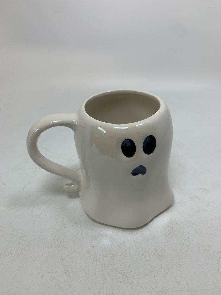WHITE GHOST MUG.