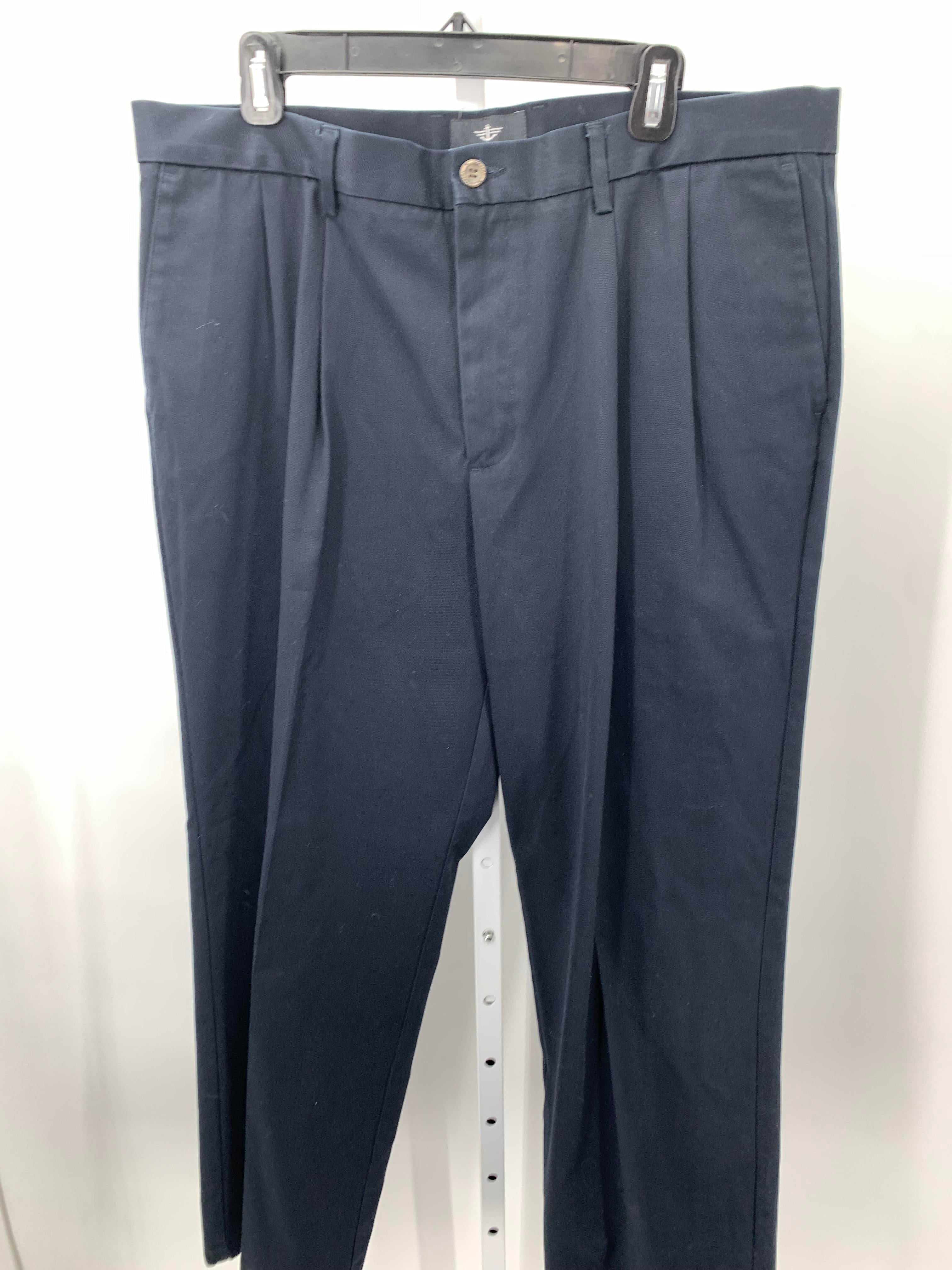 PLEATED FRONT PANTS