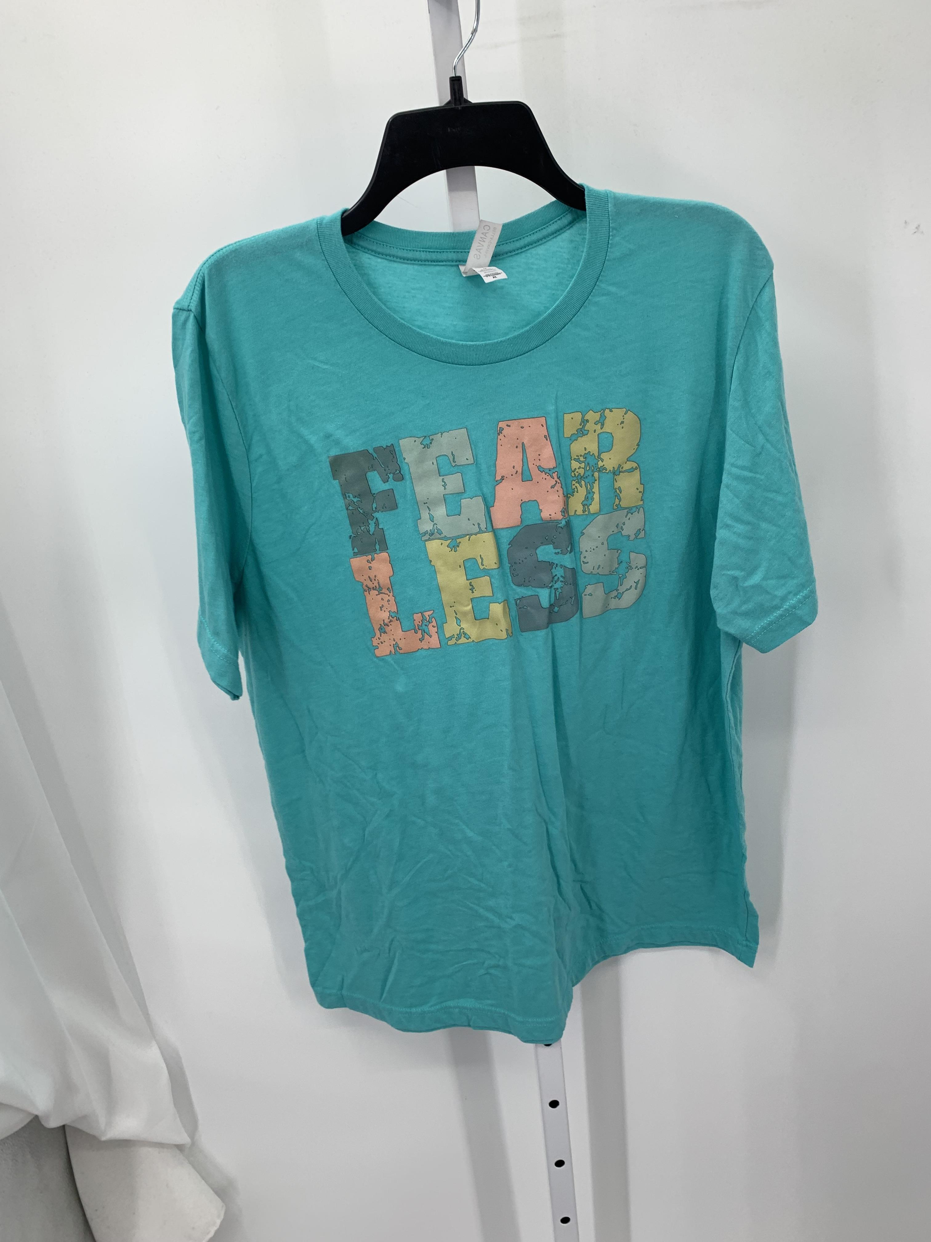 Canvas Size Extra Large Misses Short Sleeve Shirt